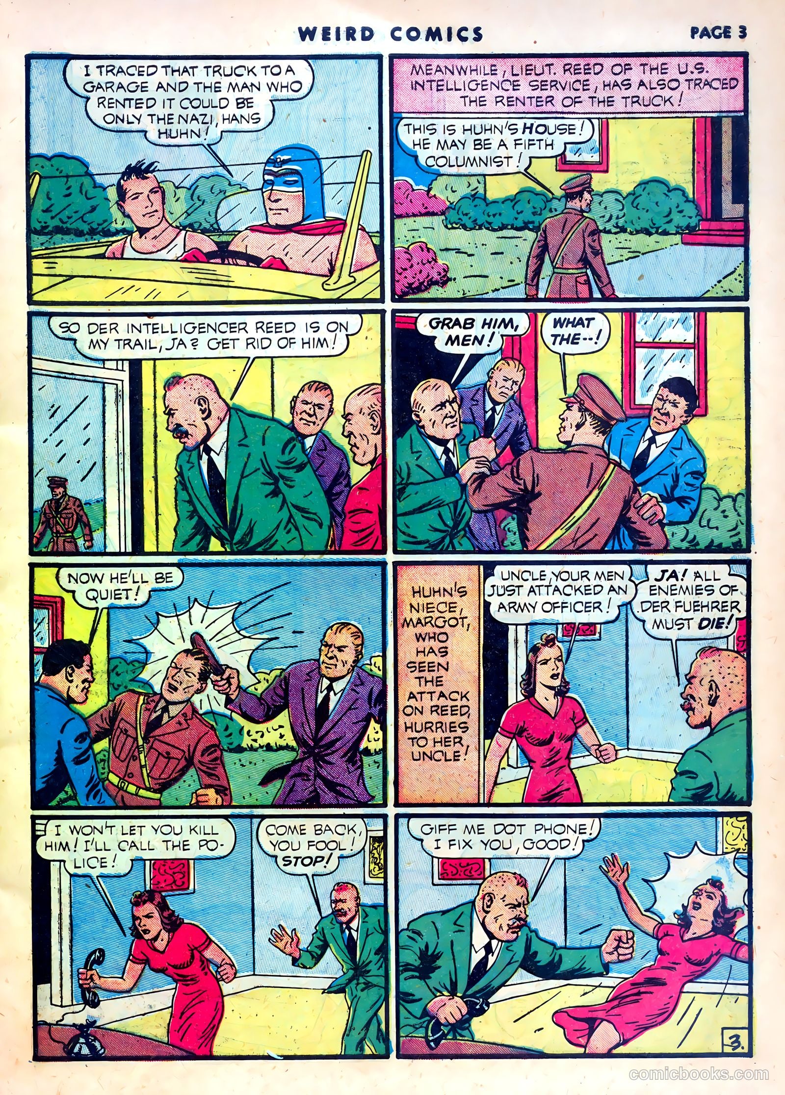 Weird Comics #16 (1941) — page 5 of 67
