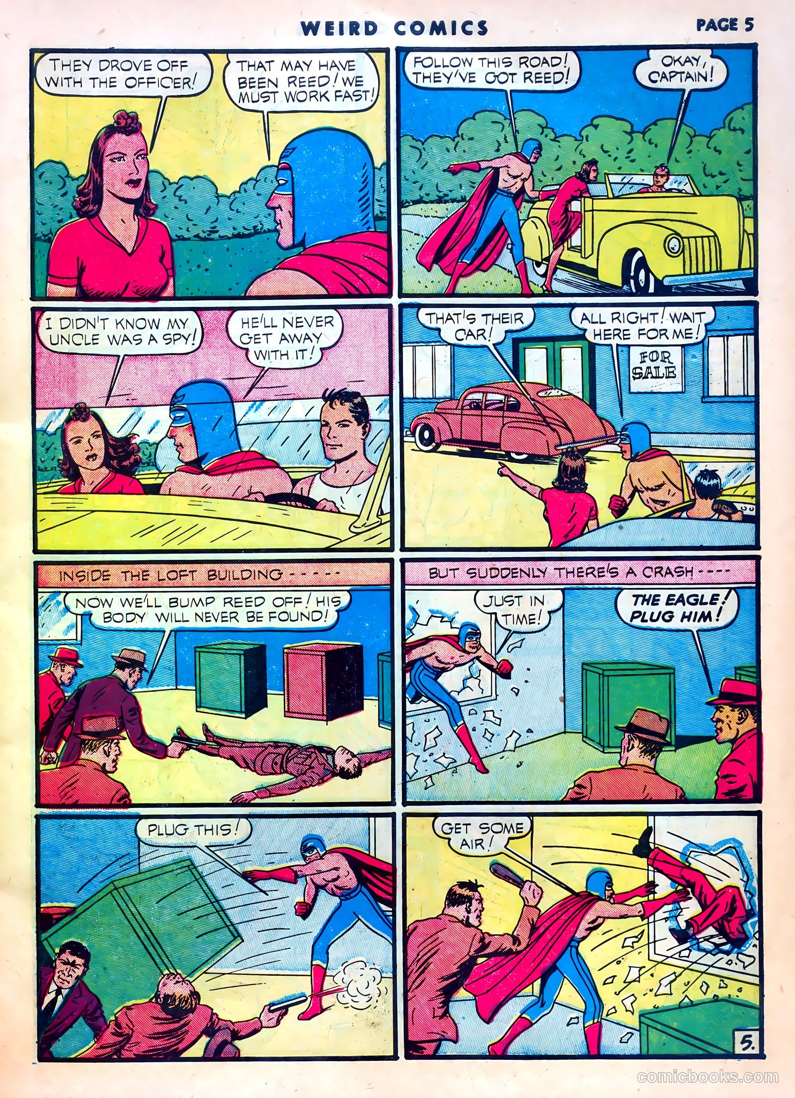 Weird Comics #16 (1941) — page 7 of 67