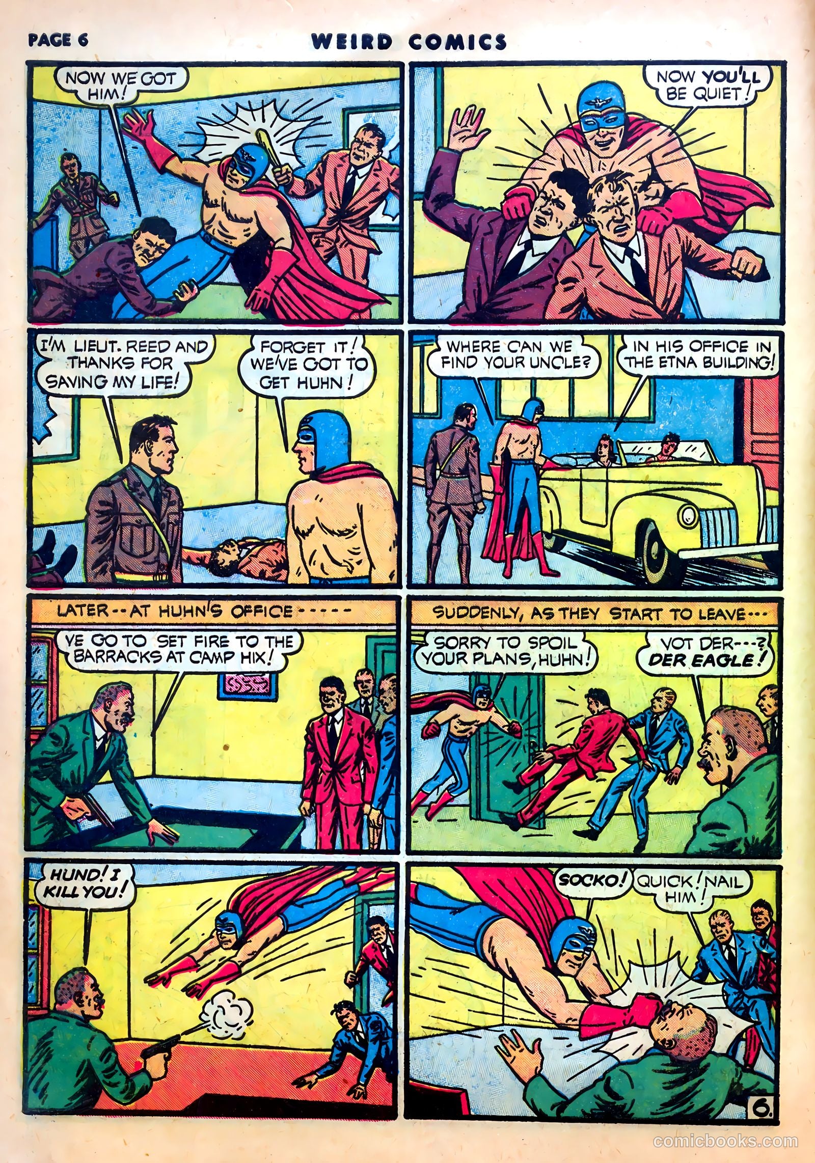 Weird Comics #16 (1941) — page 8 of 67