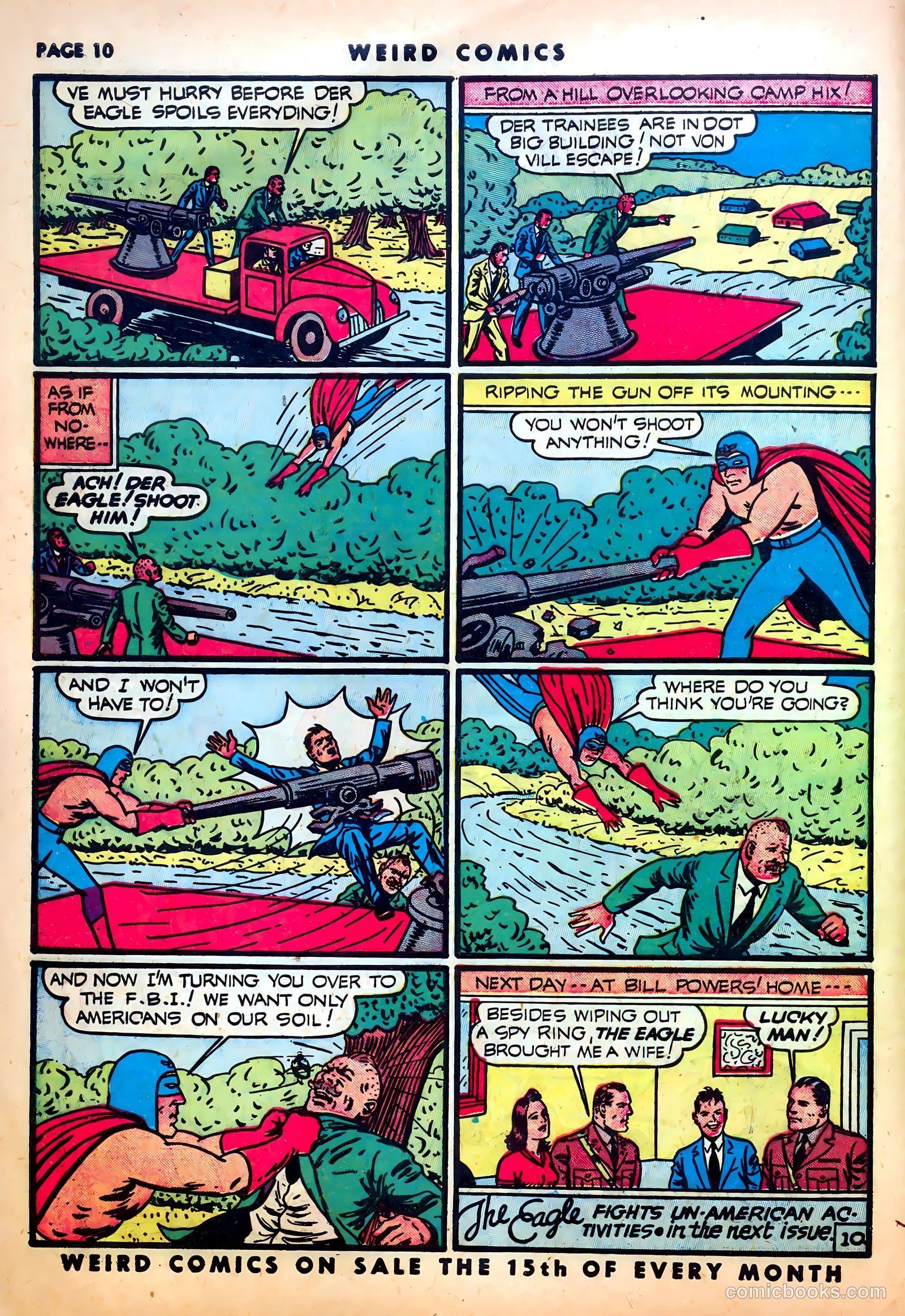 Weird Comics #16 (1941) — page 12 of 67