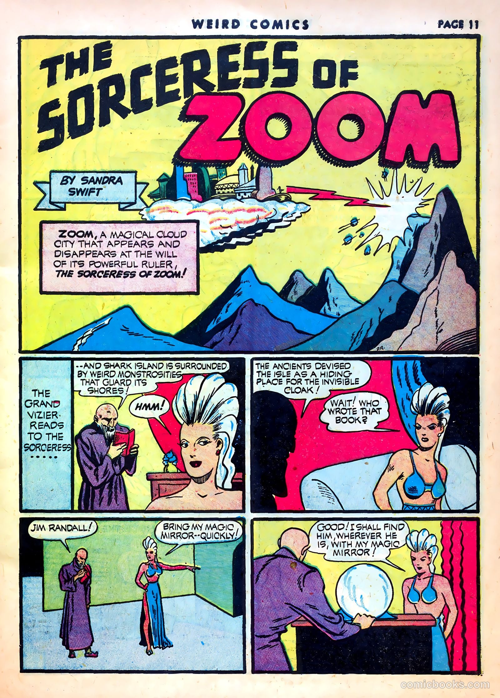 Weird Comics #16 (1941) — page 13 of 67