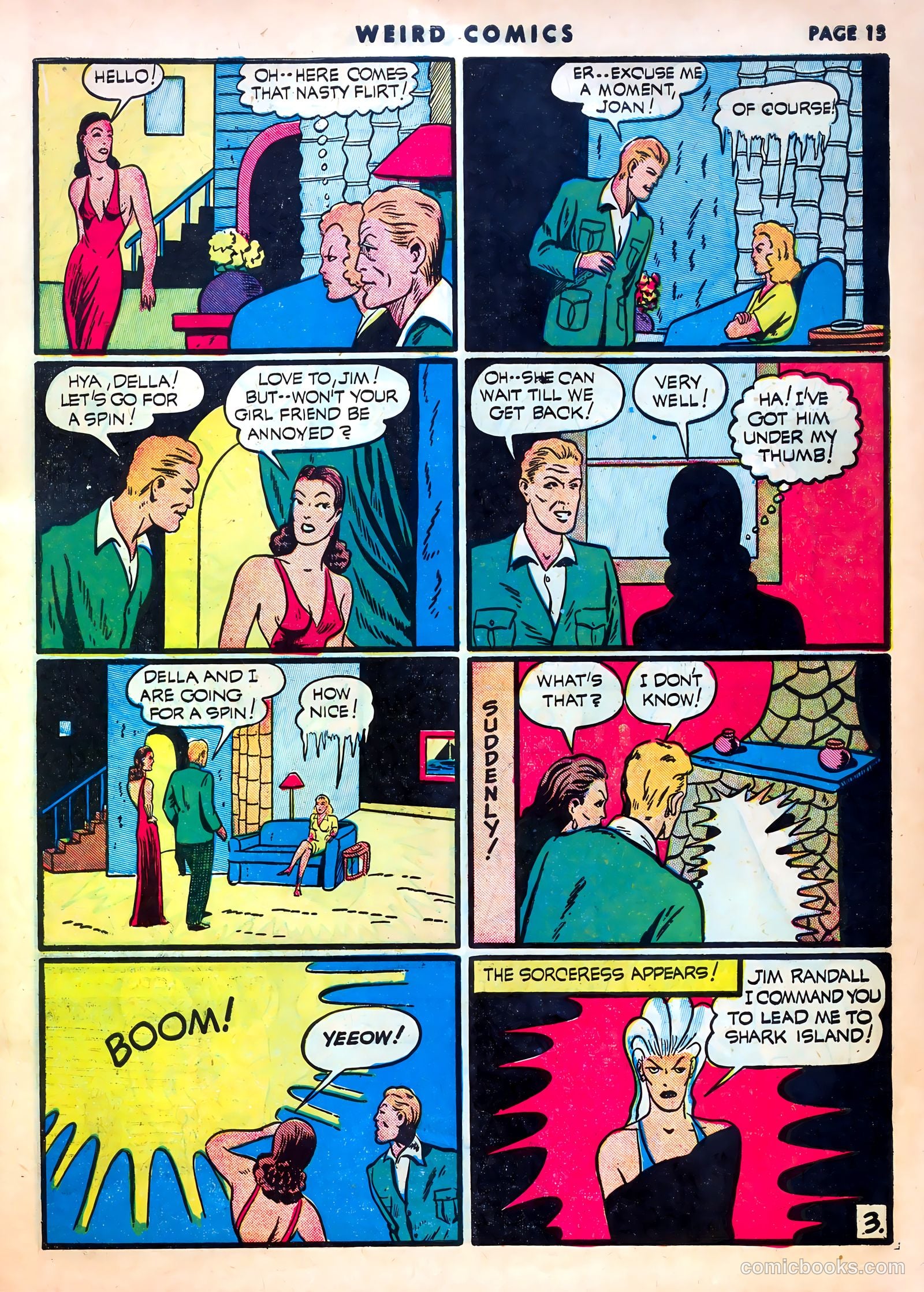 Weird Comics #16 (1941) — page 15 of 67
