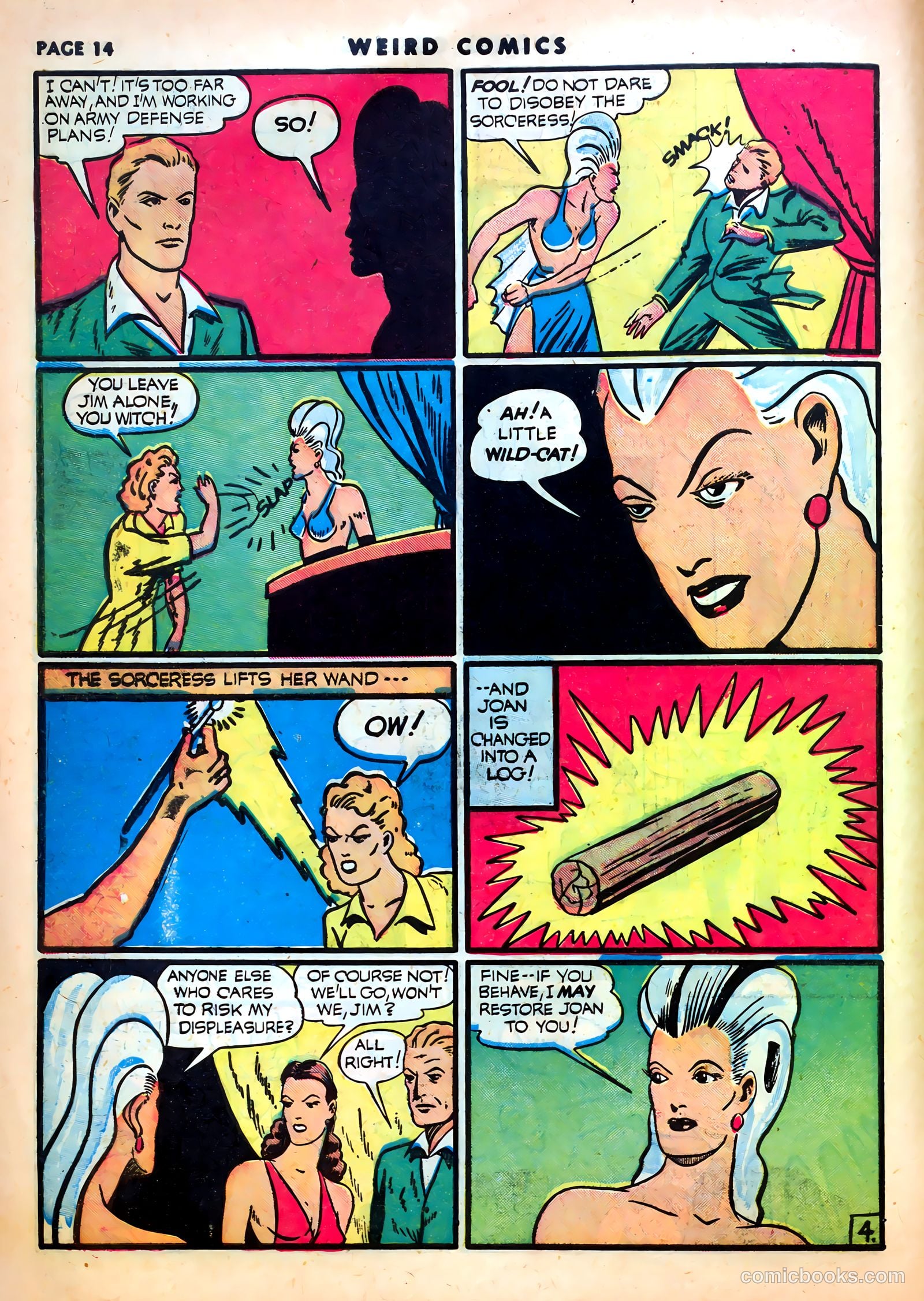 Weird Comics #16 (1941) — page 16 of 67