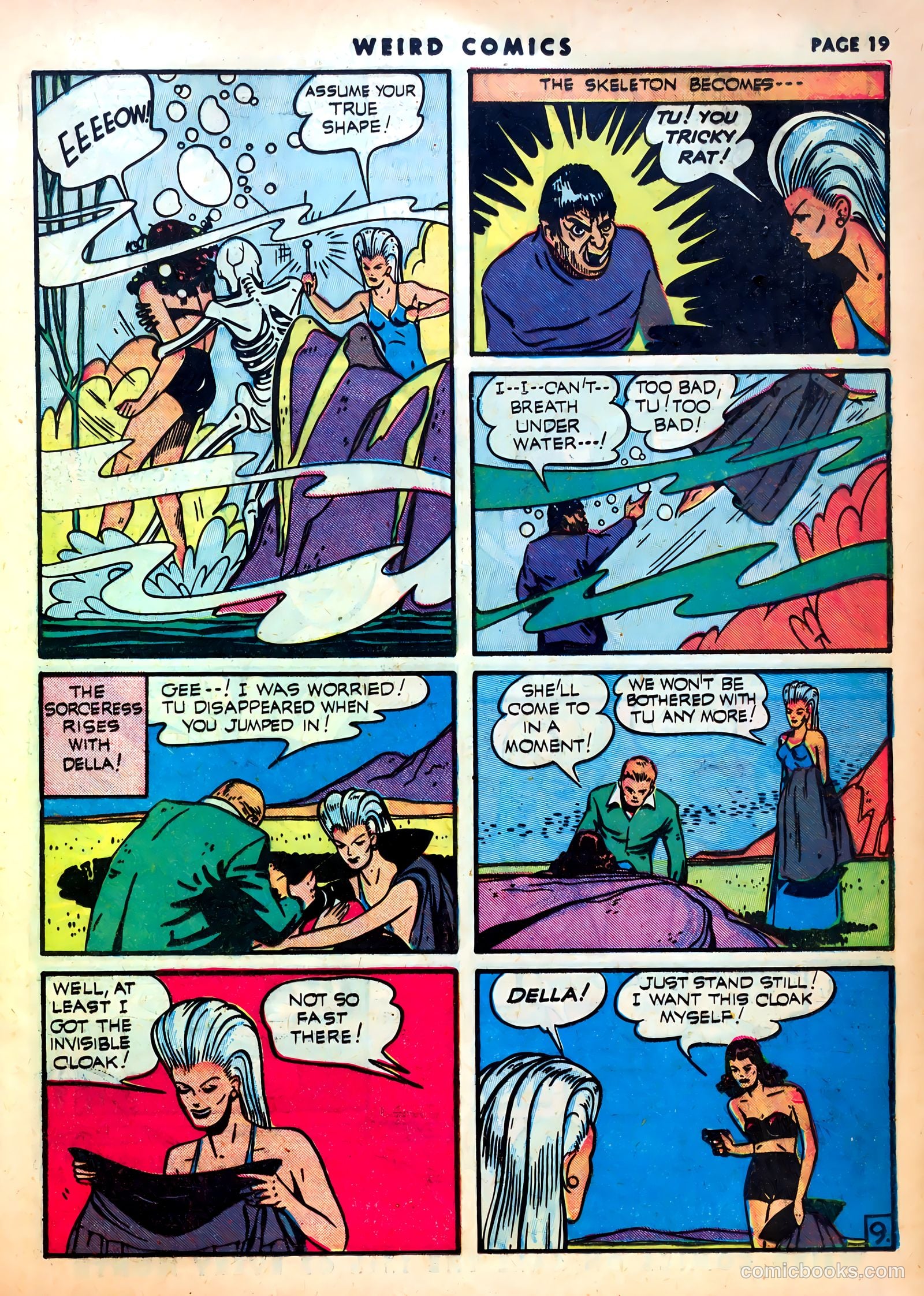 Weird Comics #16 (1941) — page 21 of 67