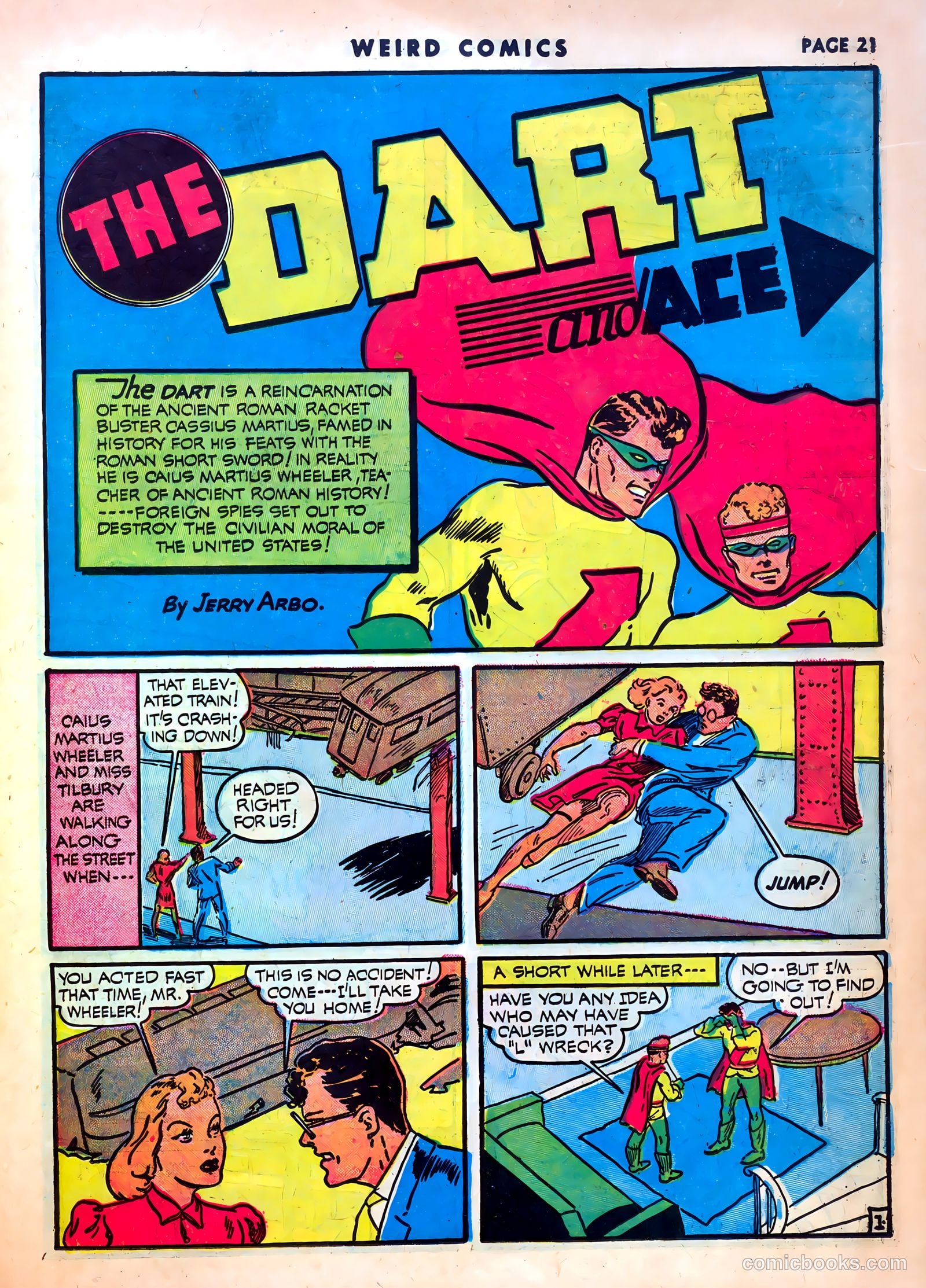 Weird Comics #16 (1941) — page 23 of 67