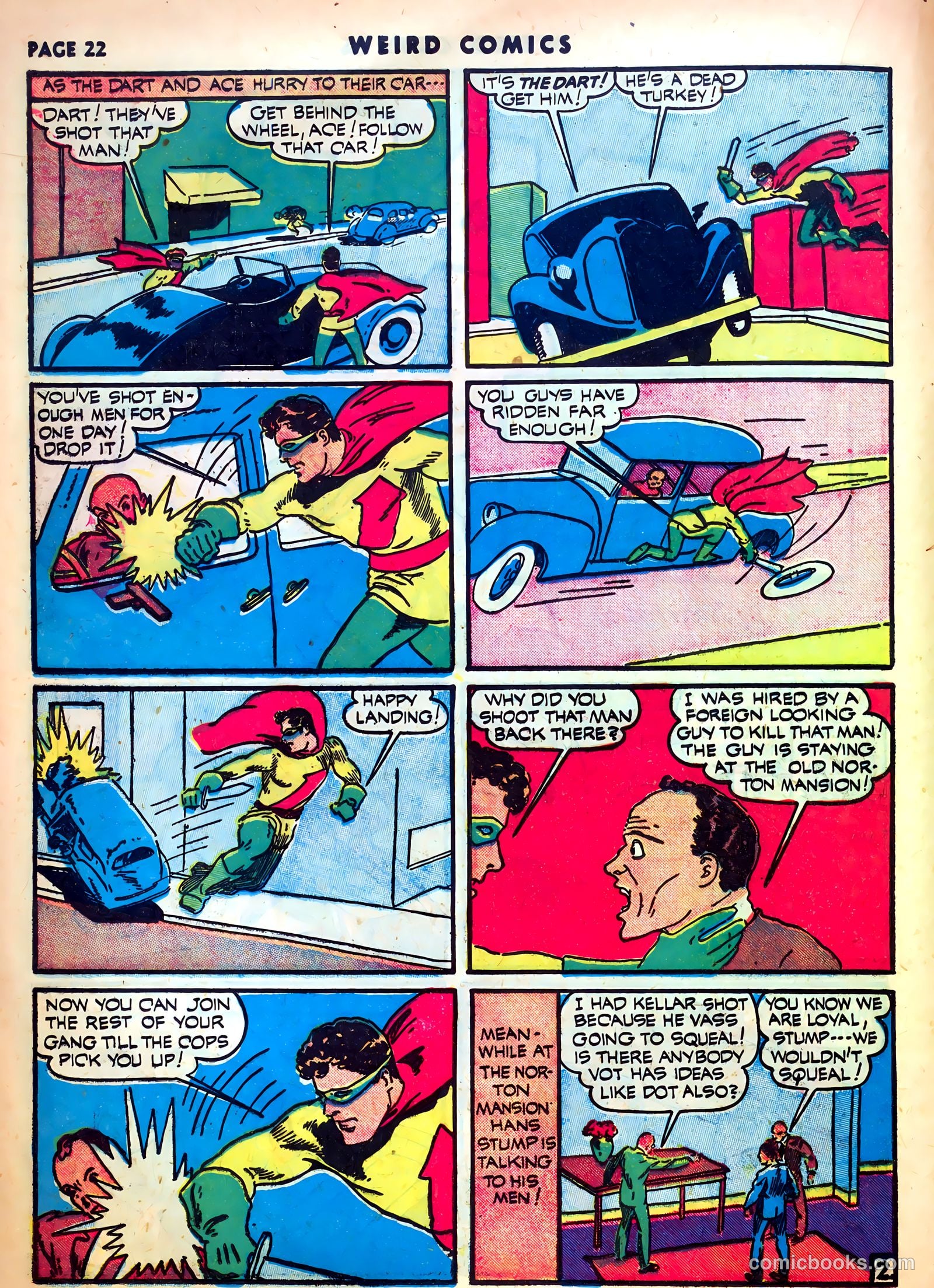 Weird Comics #16 (1941) — page 24 of 67