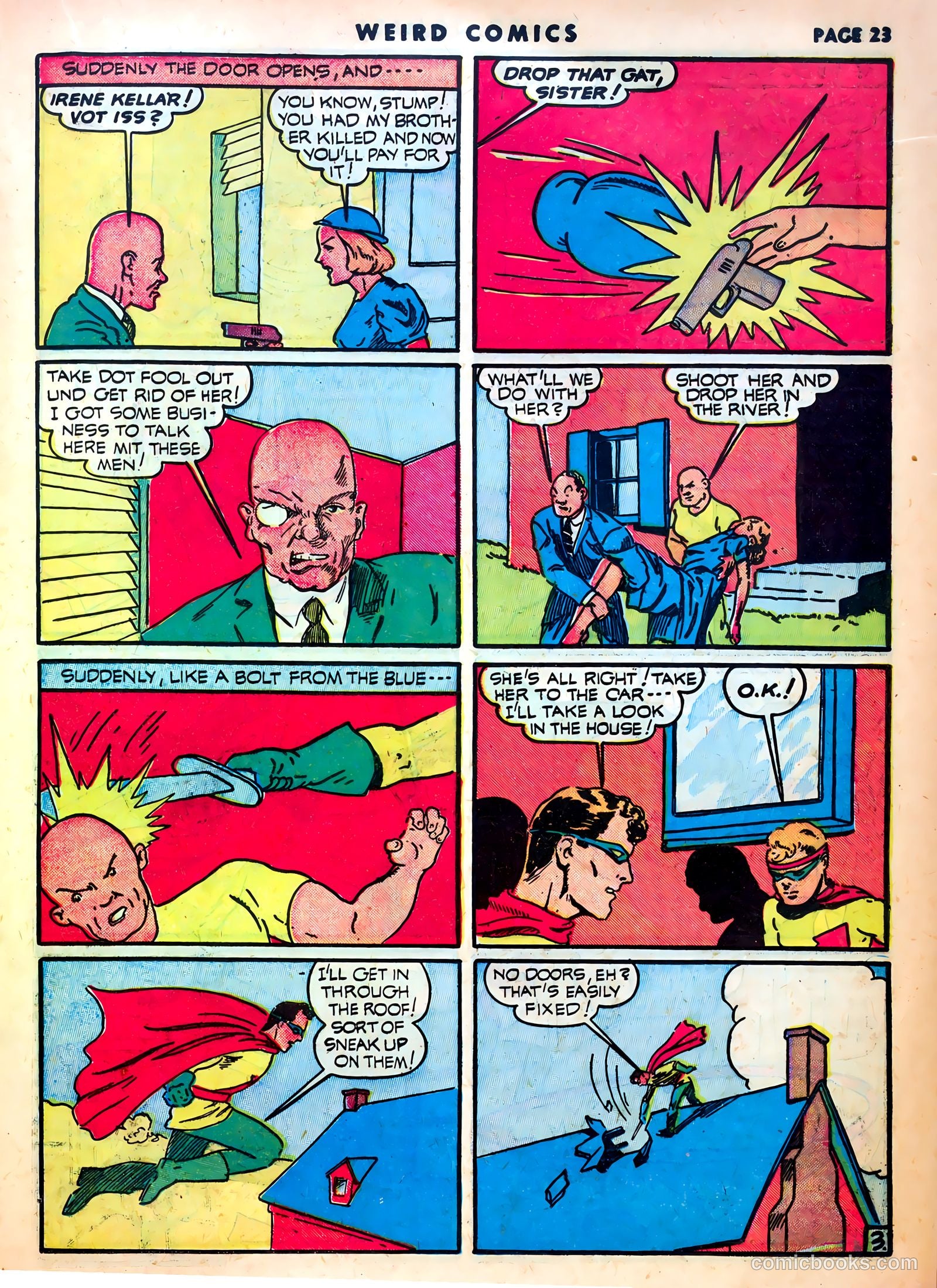 Weird Comics #16 (1941) — page 25 of 67