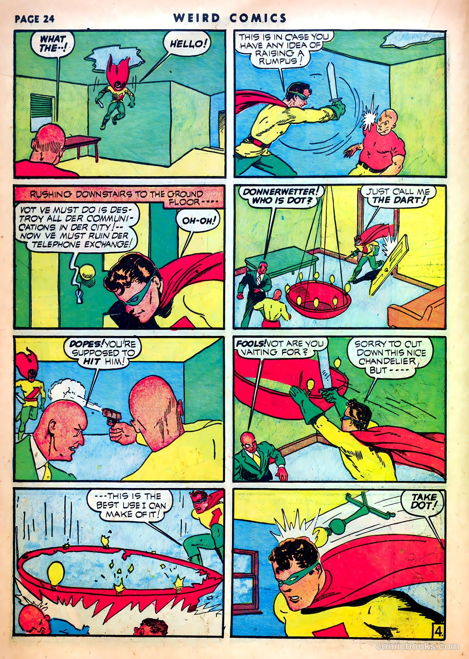 Weird Comics #16 (1941) — page 26 of 67