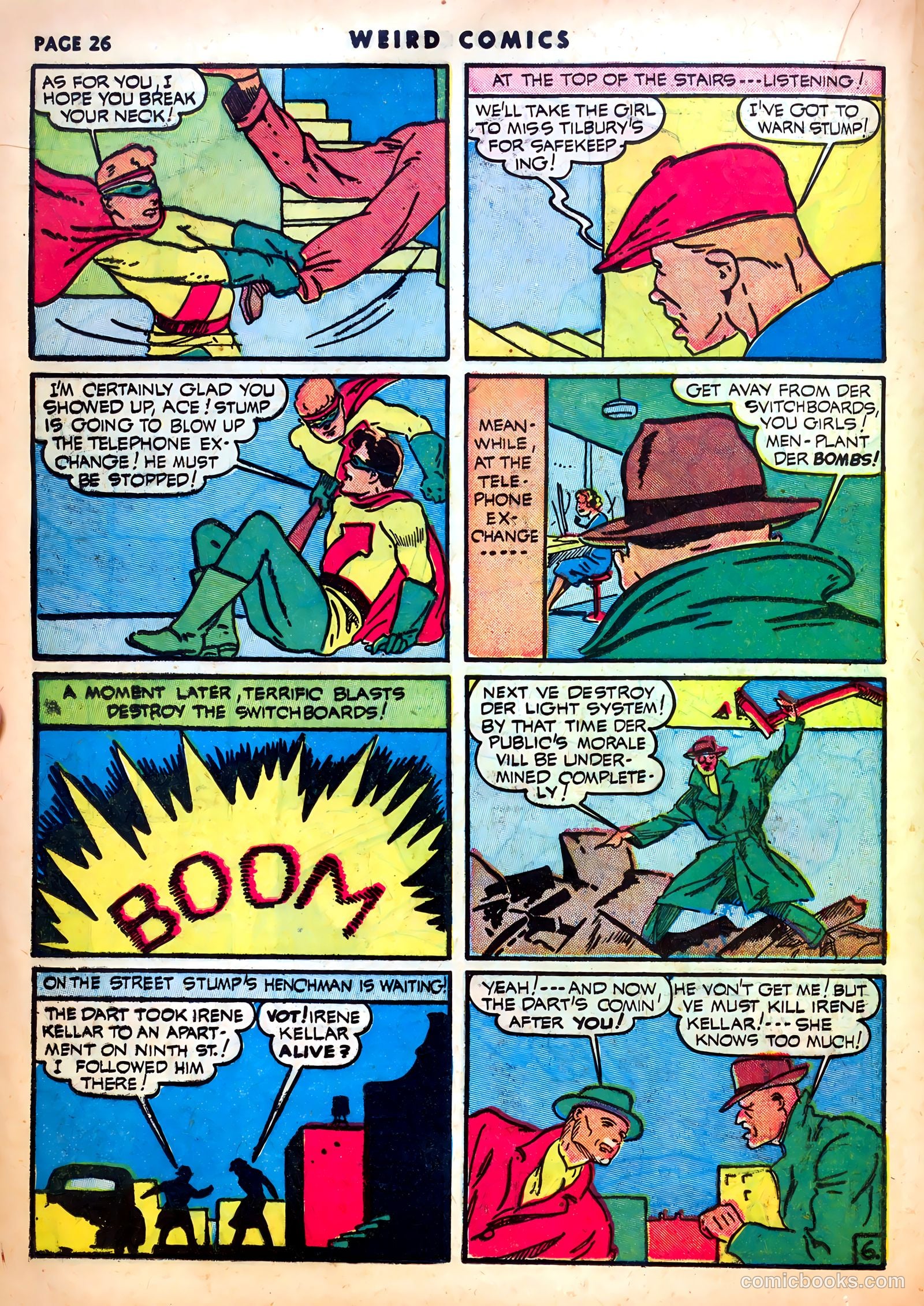 Weird Comics #16 (1941) — page 28 of 67