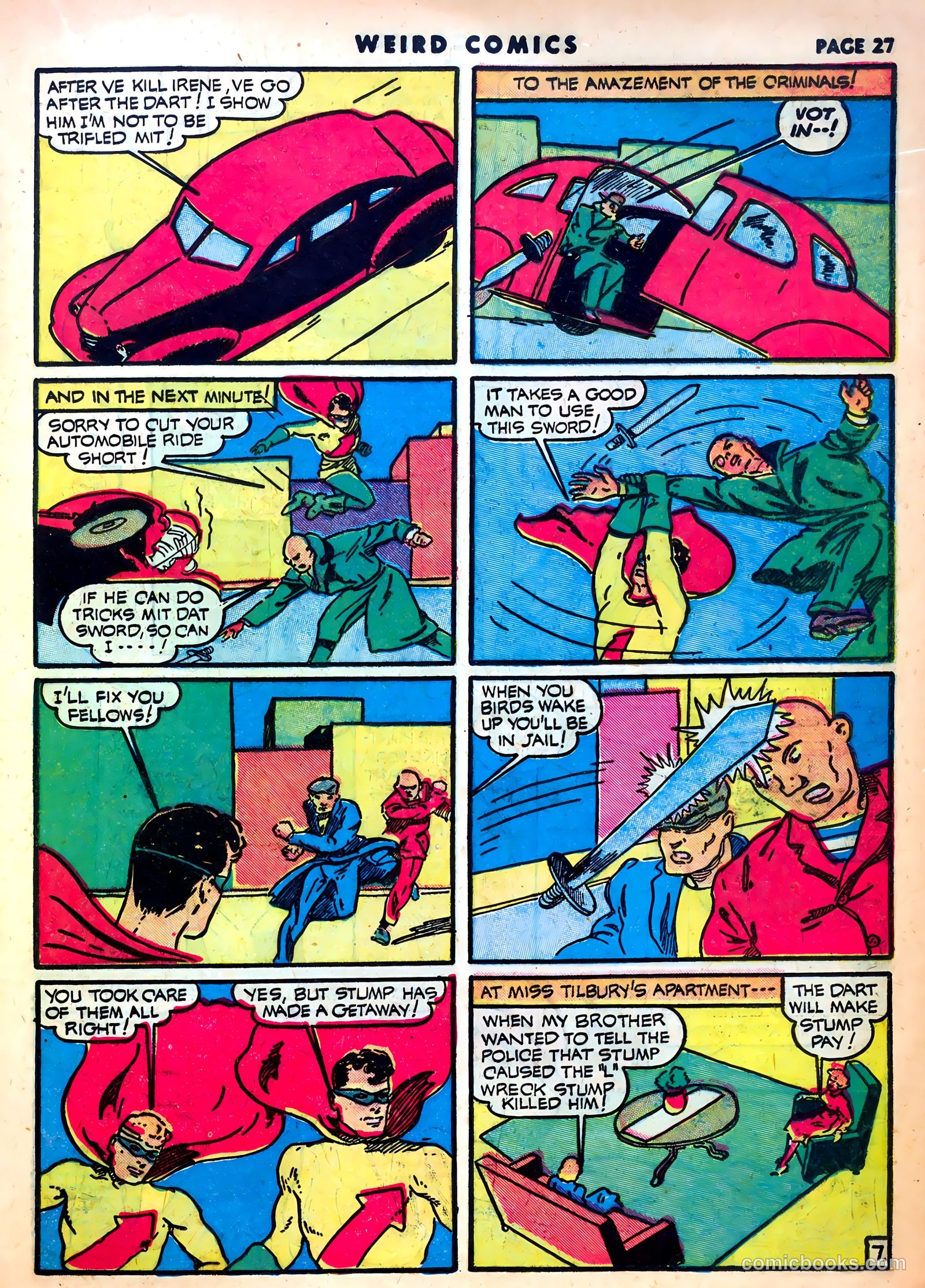 Weird Comics #16 (1941) — page 29 of 67