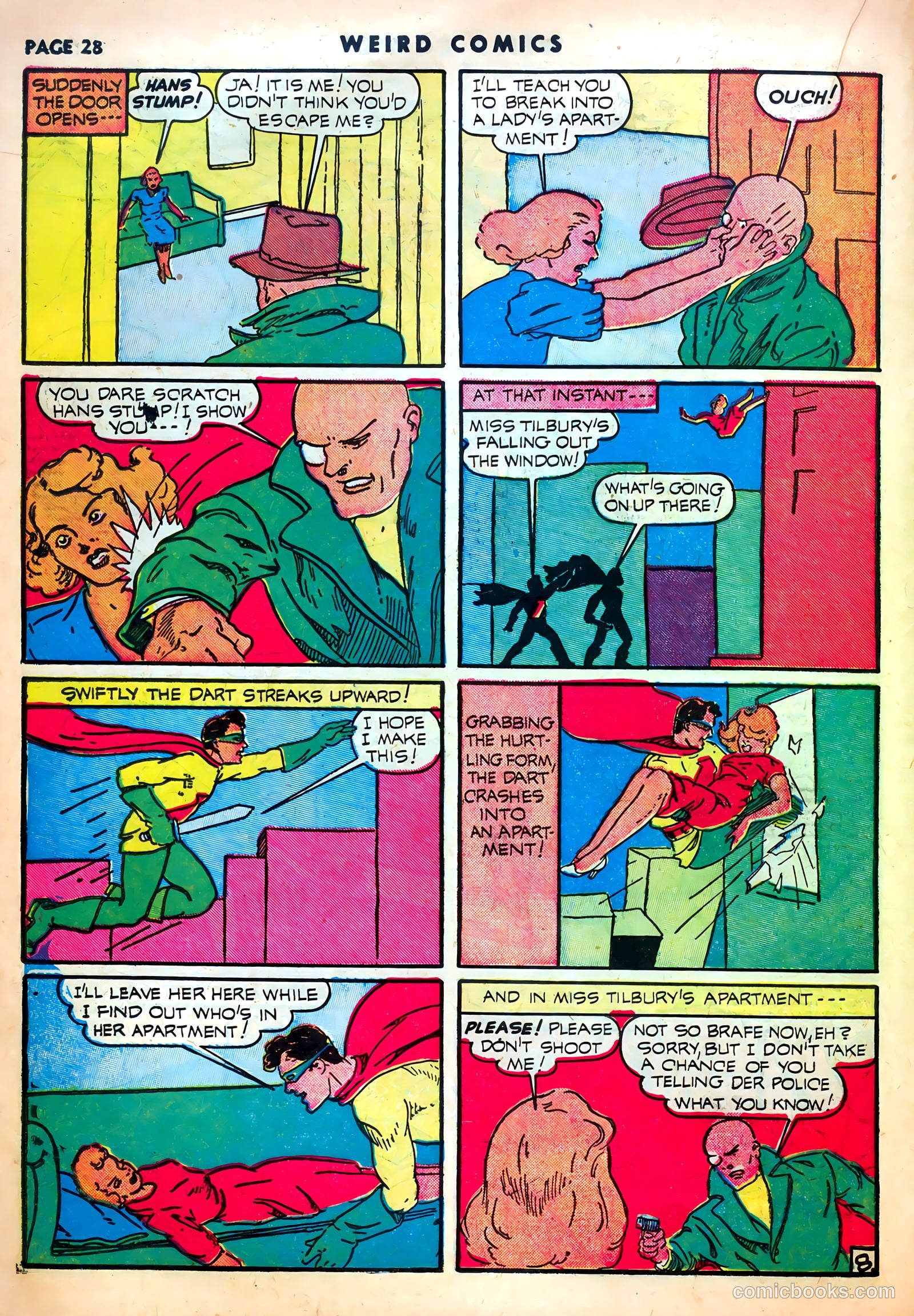 Weird Comics #16 (1941) — page 30 of 67