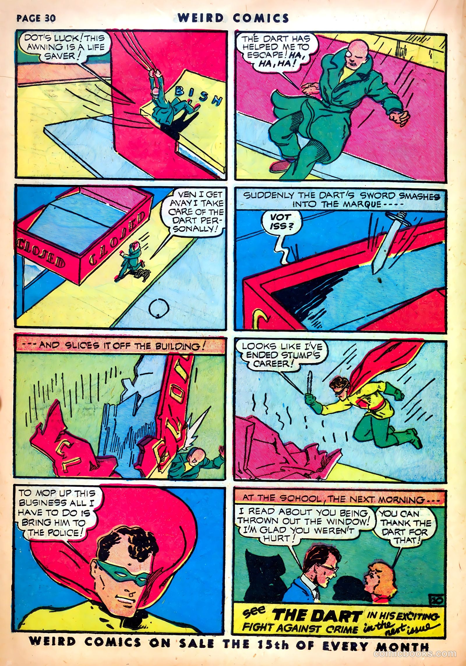 Weird Comics #16 (1941) — page 32 of 67