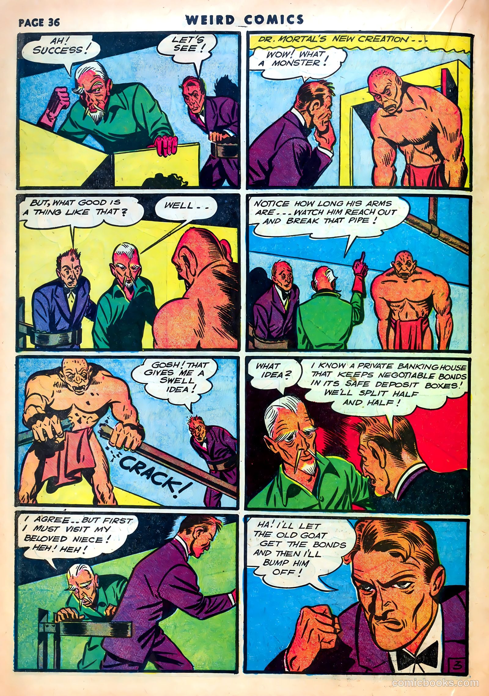 Weird Comics #16 (1941) — page 37 of 67