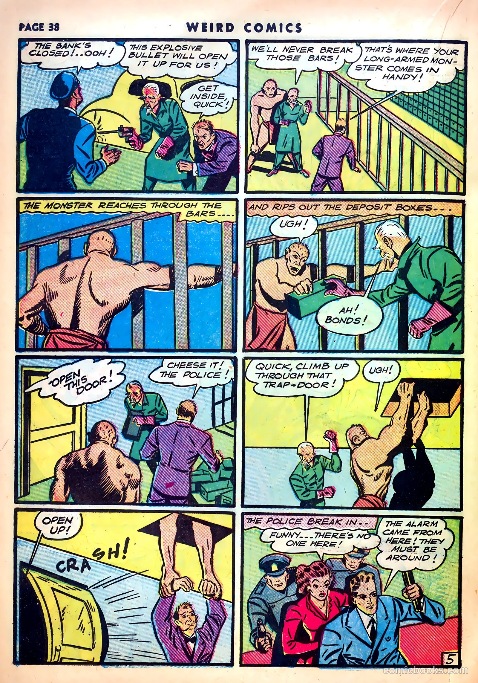 Weird Comics #16 (1941) — page 39 of 67