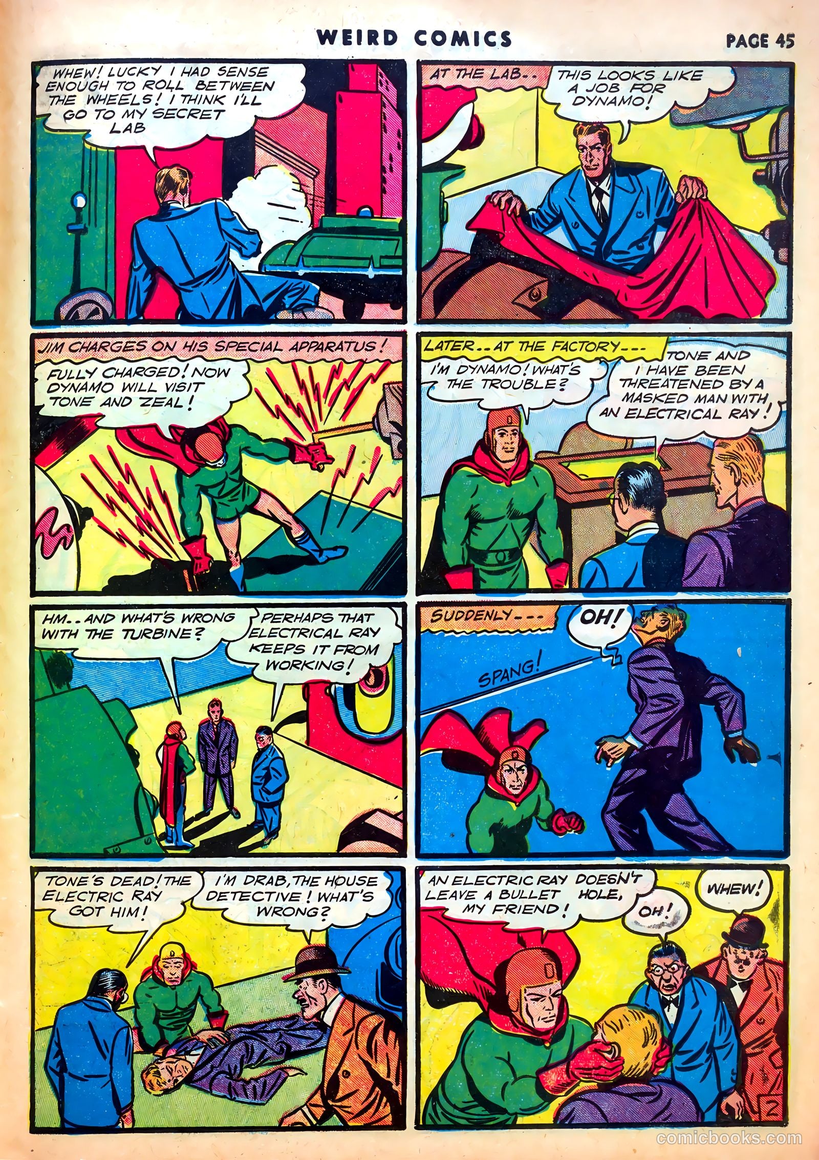 Weird Comics #16 (1941) — page 46 of 67
