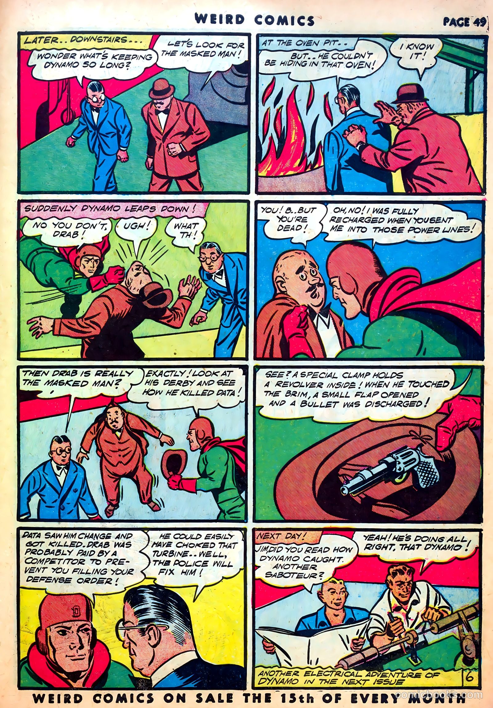 Weird Comics #16 (1941) — page 50 of 67