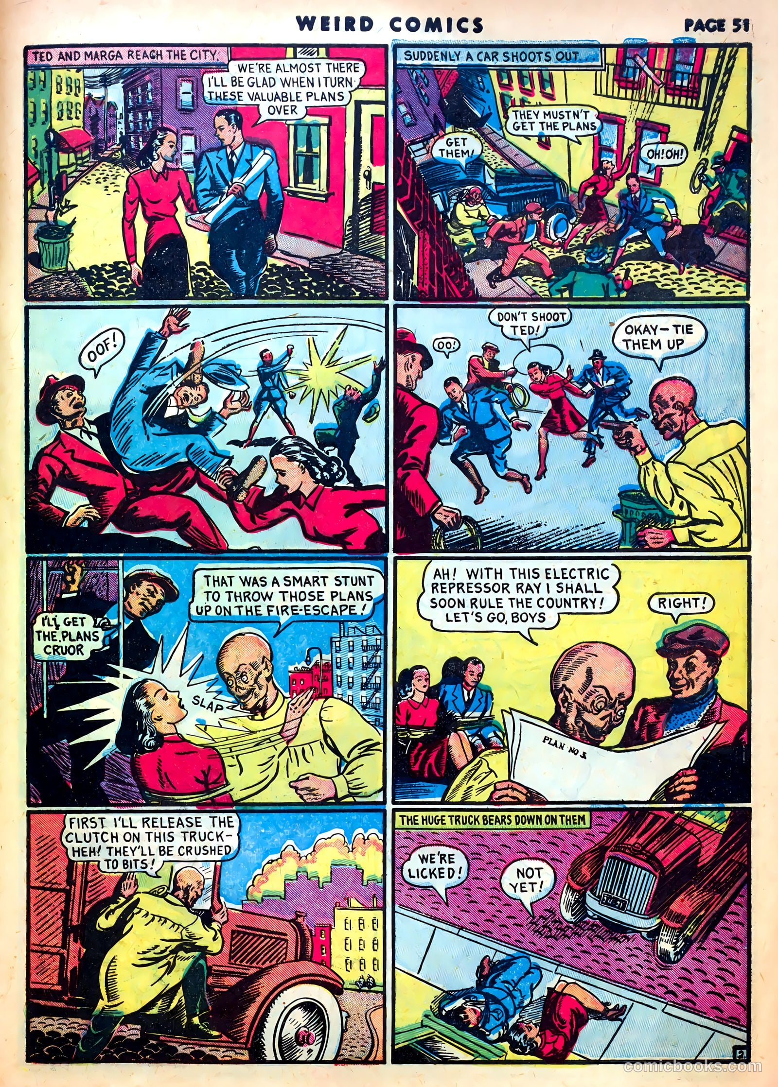 Weird Comics #16 (1941) — page 52 of 67