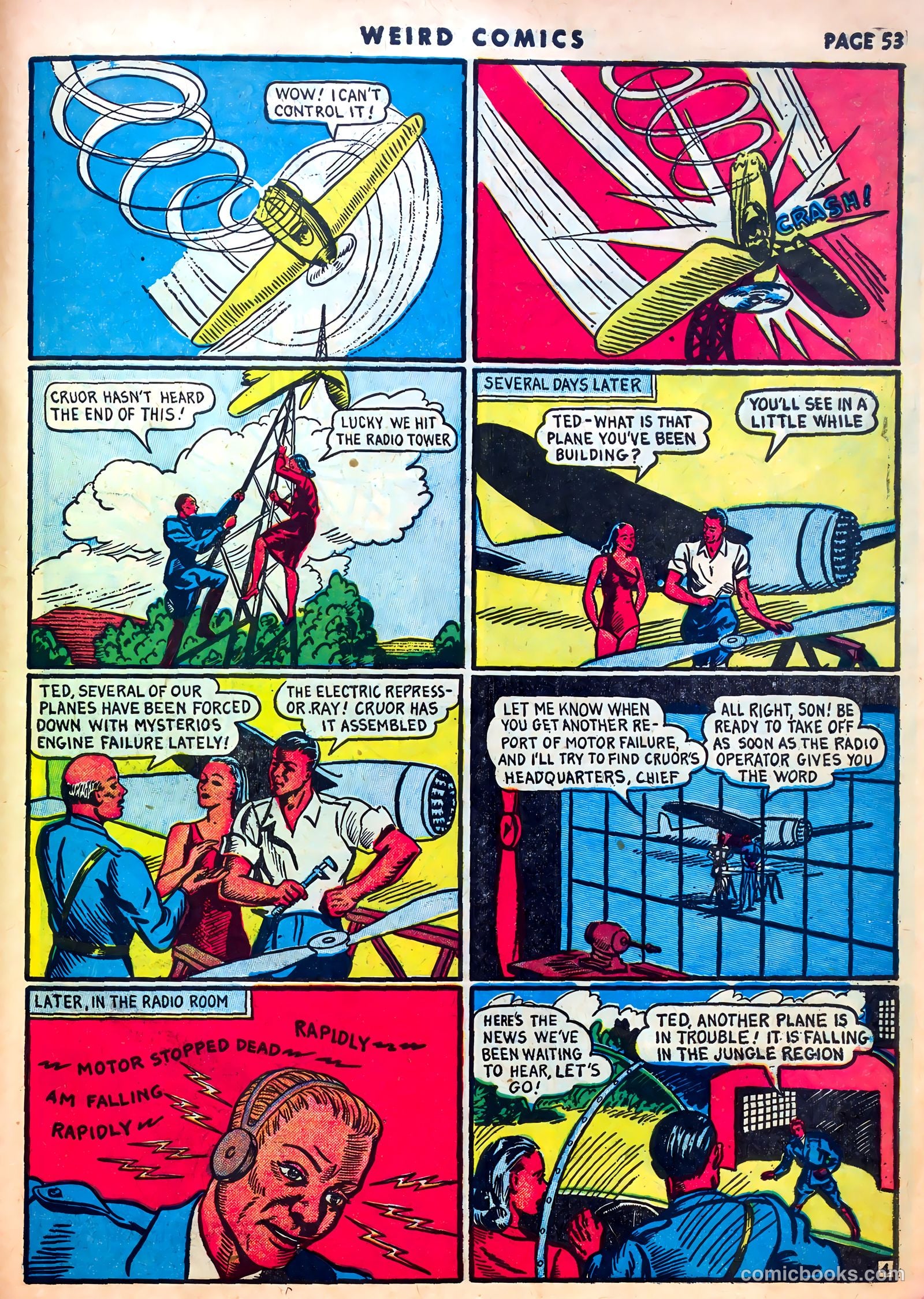 Weird Comics #16 (1941) — page 54 of 67