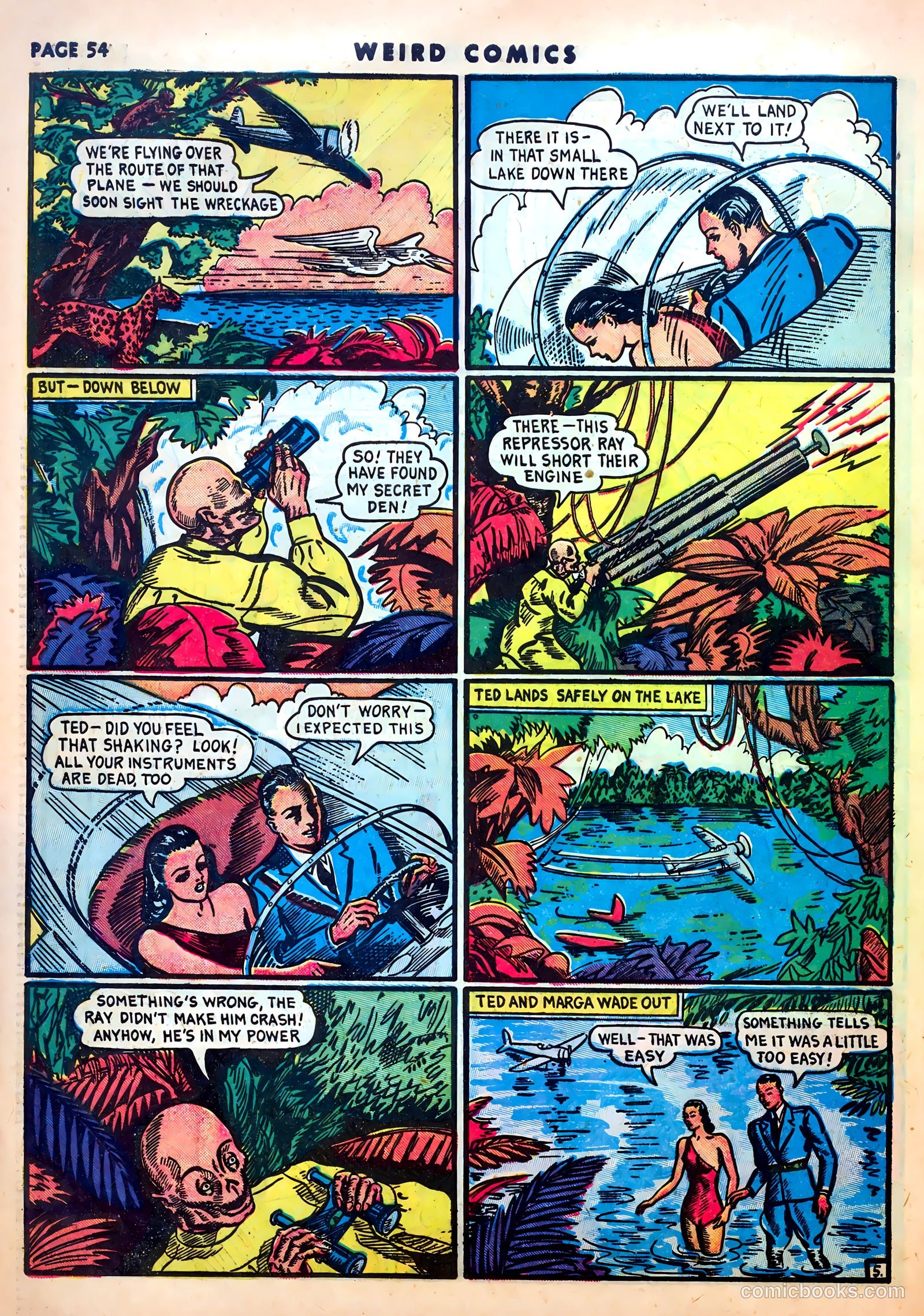Weird Comics #16 (1941) — page 55 of 67