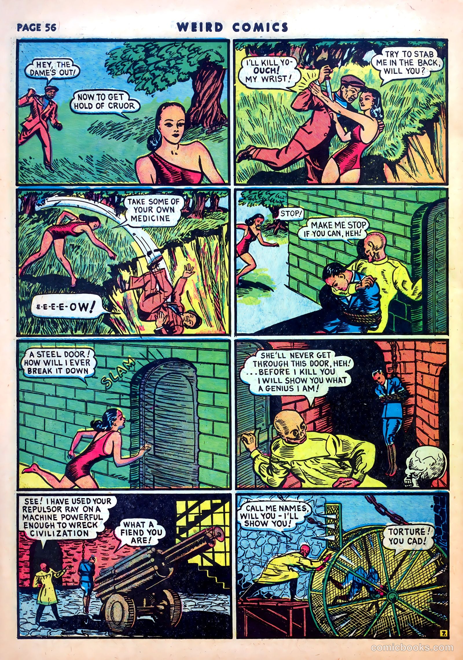 Weird Comics #16 (1941) — page 57 of 67