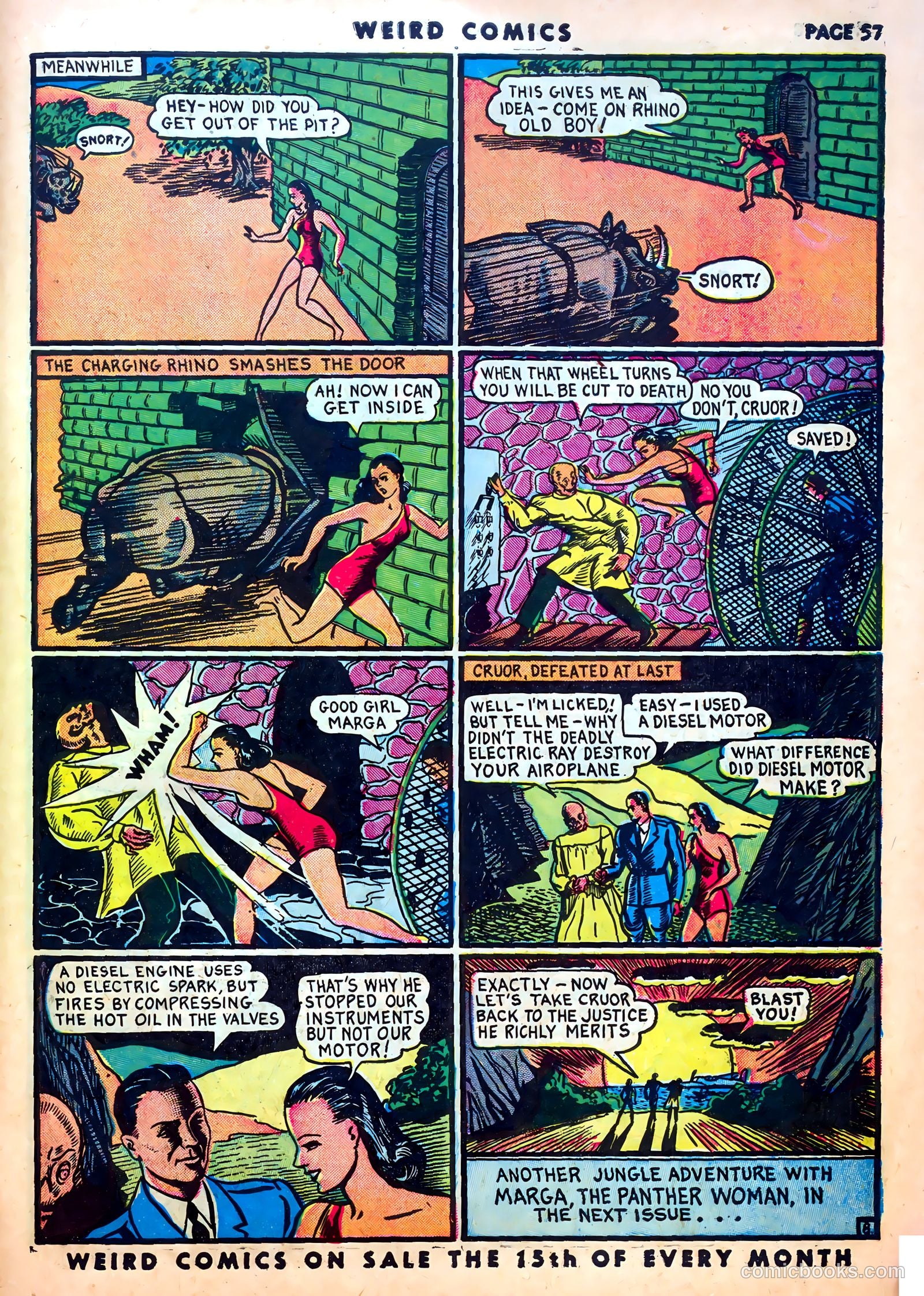 Weird Comics #16 (1941) — page 58 of 67