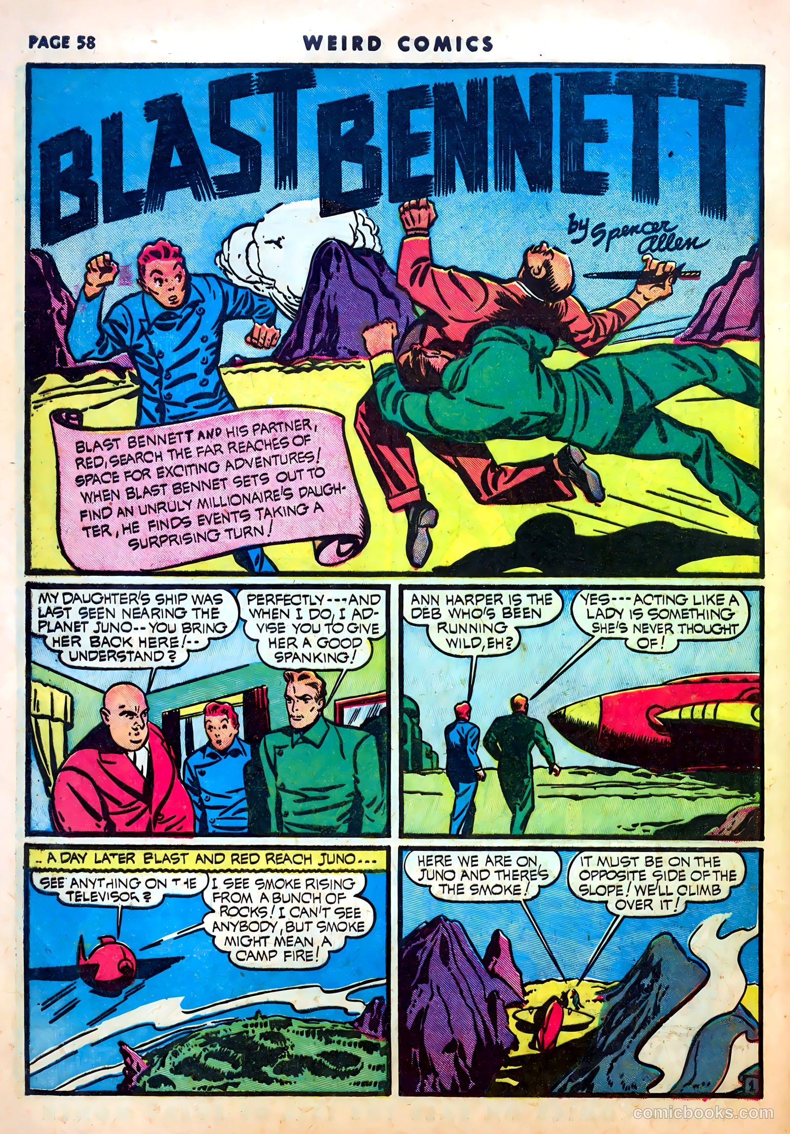 Weird Comics #16 (1941) — page 59 of 67