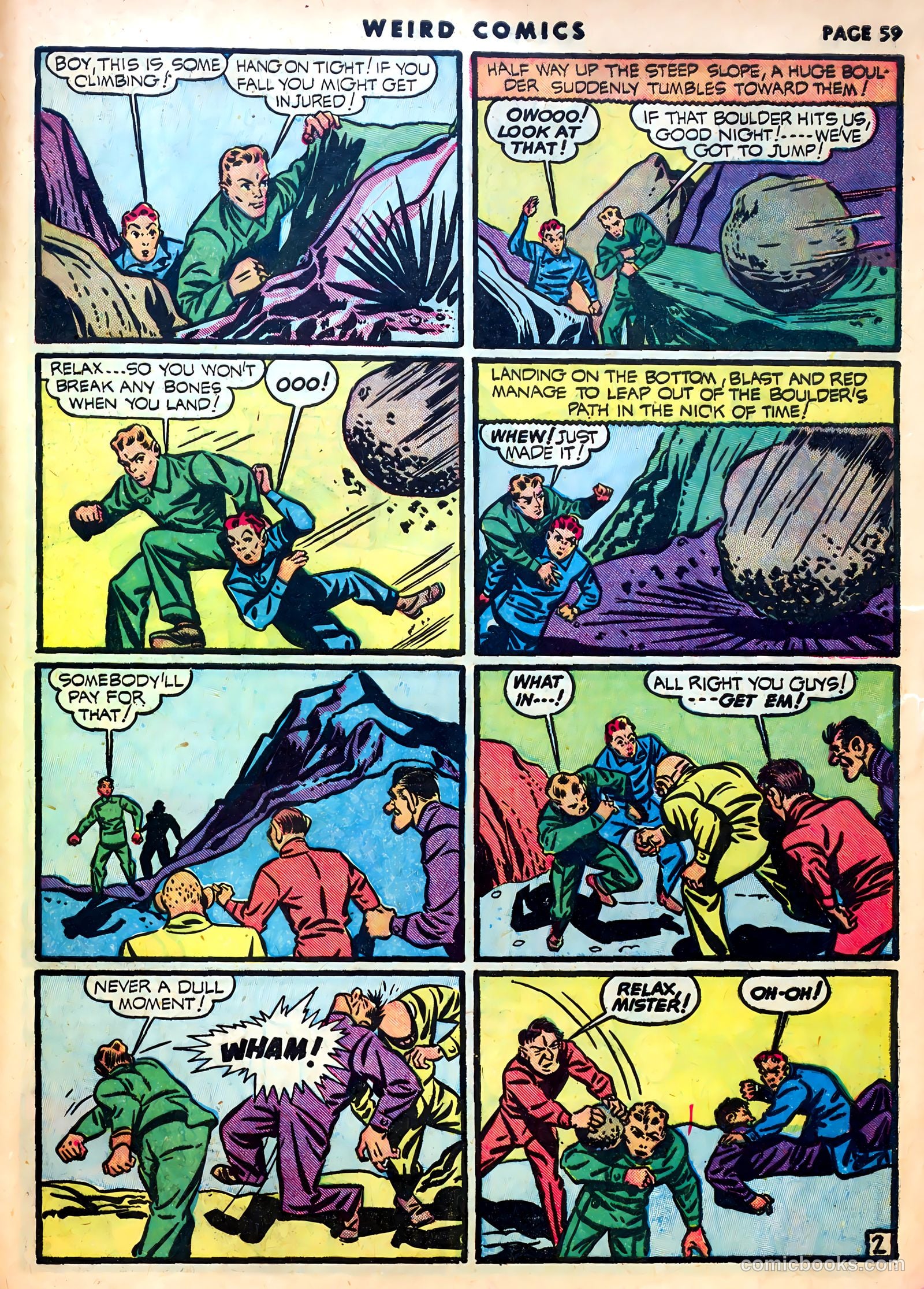Weird Comics #16 (1941) — page 60 of 67