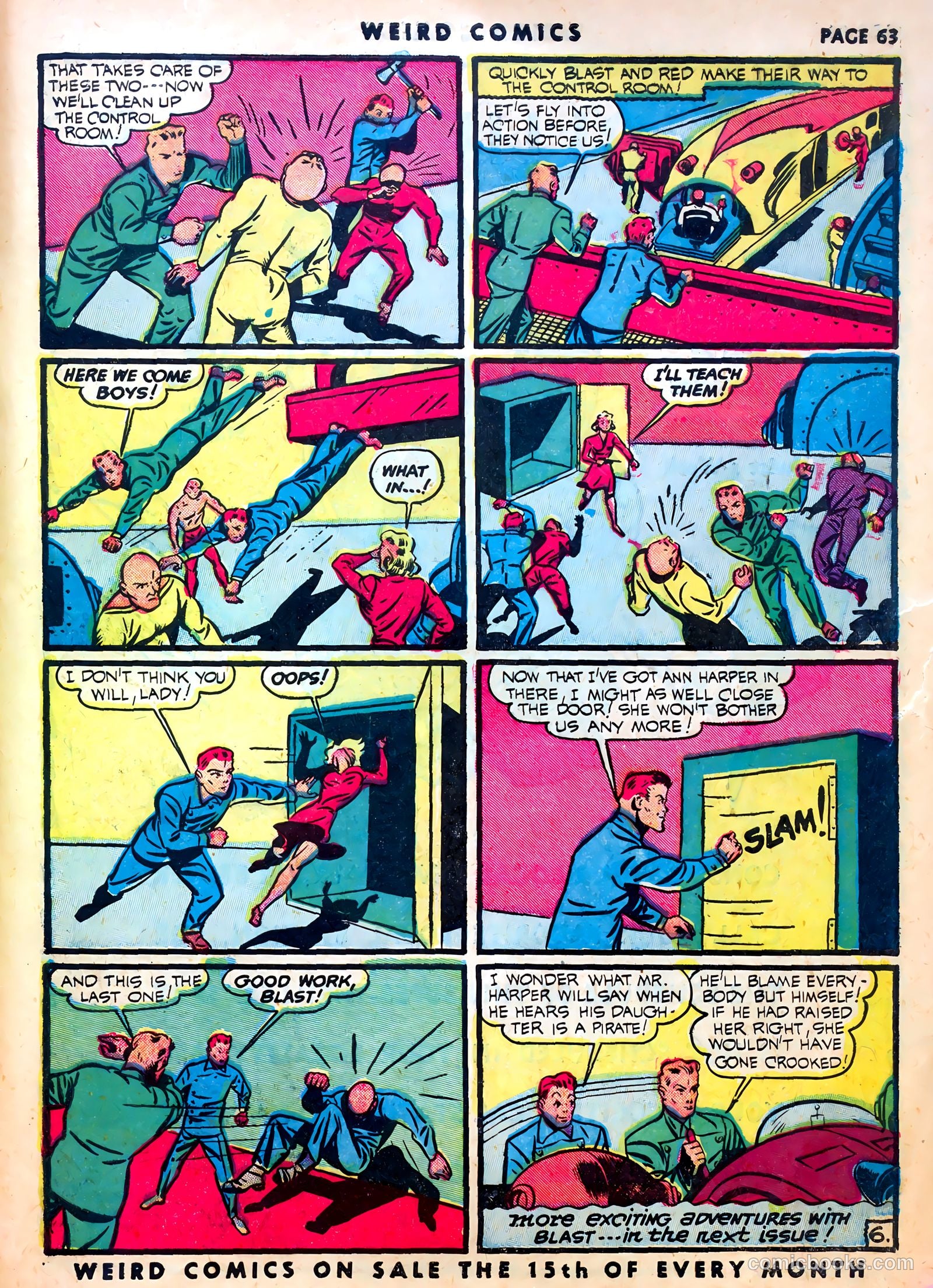 Weird Comics #16 (1941) — page 64 of 67