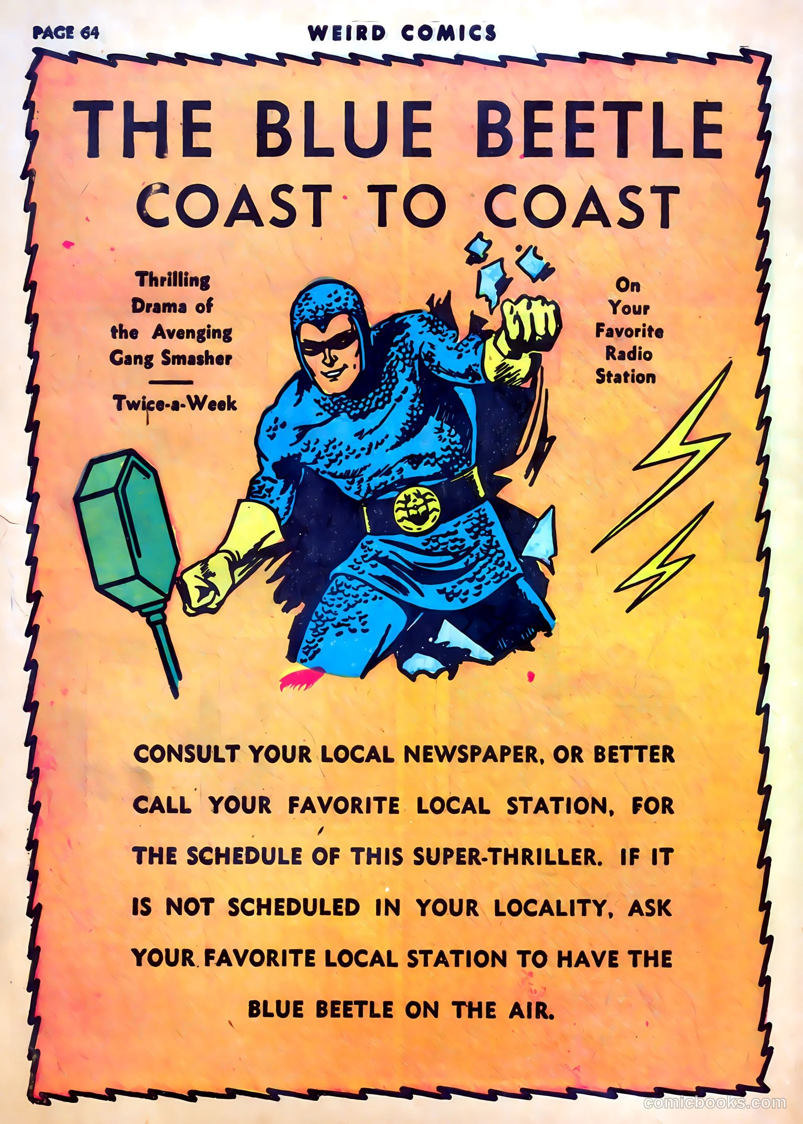 Weird Comics #16 (1941) — page 65 of 67