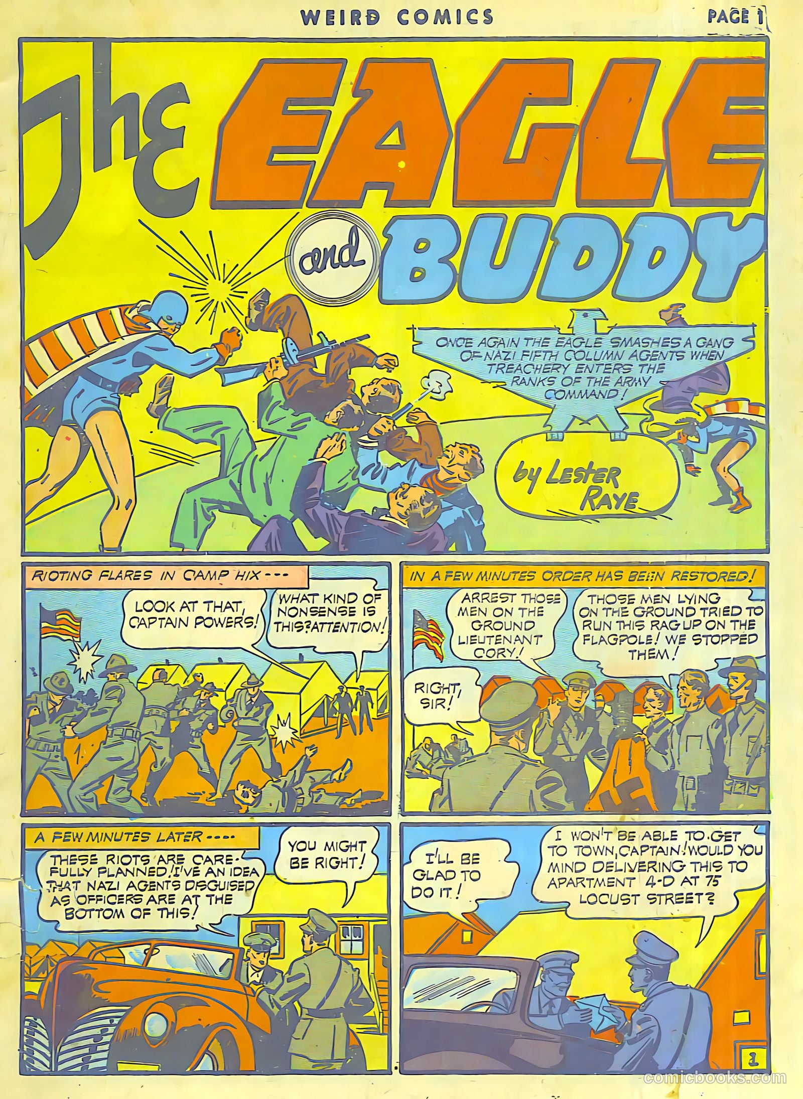Weird Comics #17 (1941) — page 2 of 63