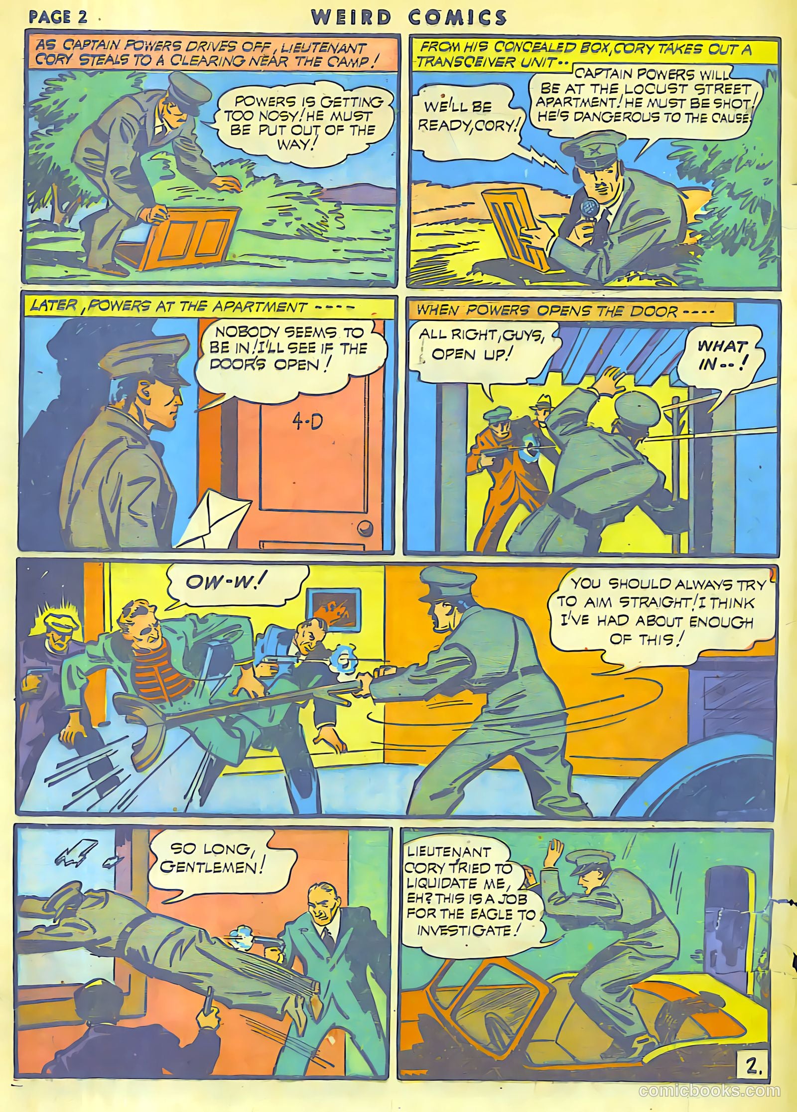 Weird Comics #17 (1941) — page 3 of 63
