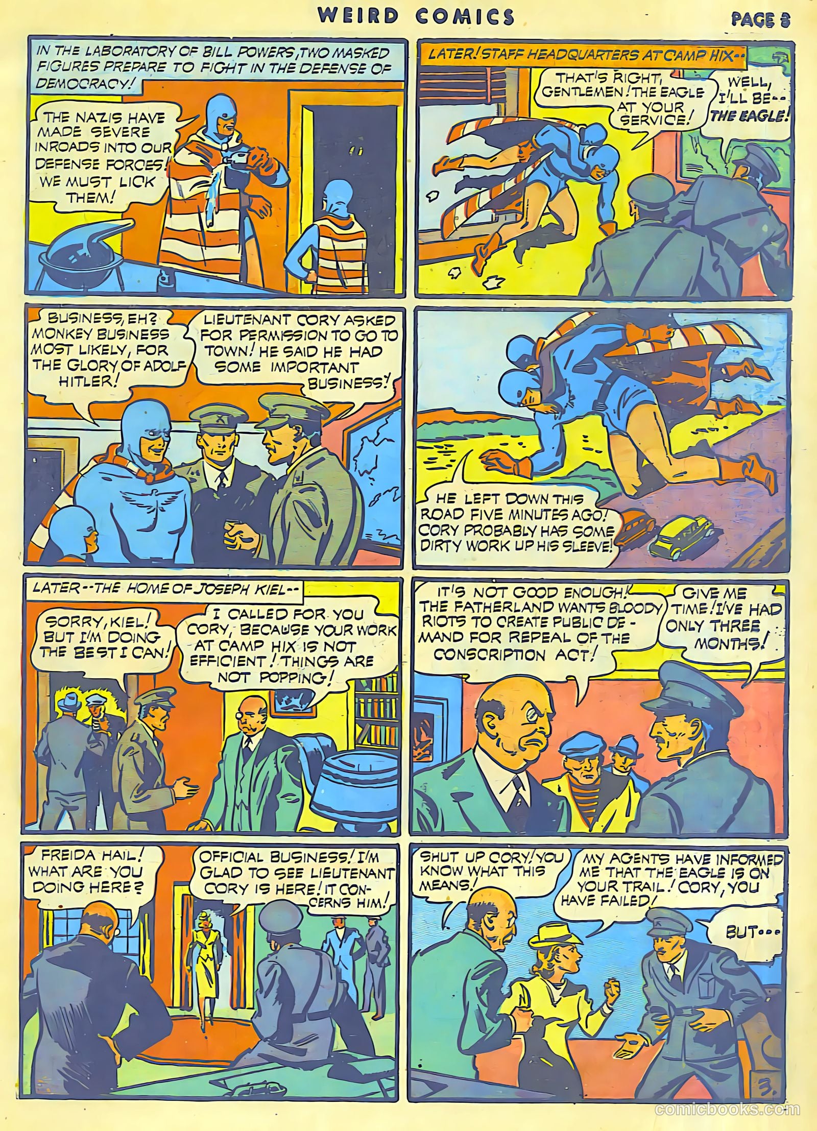 Weird Comics #17 (1941) — page 4 of 63