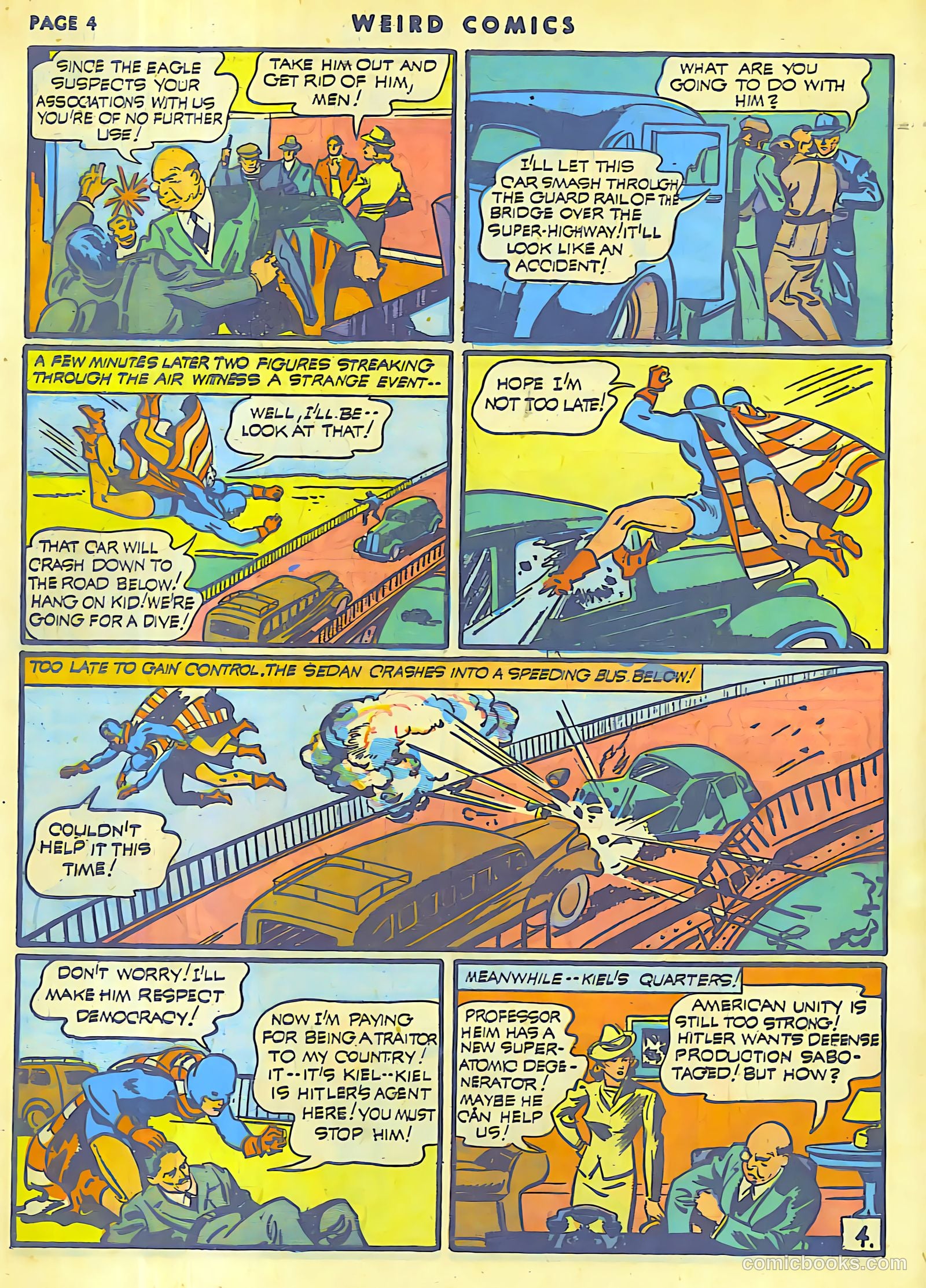 Weird Comics #17 (1941) — page 5 of 63