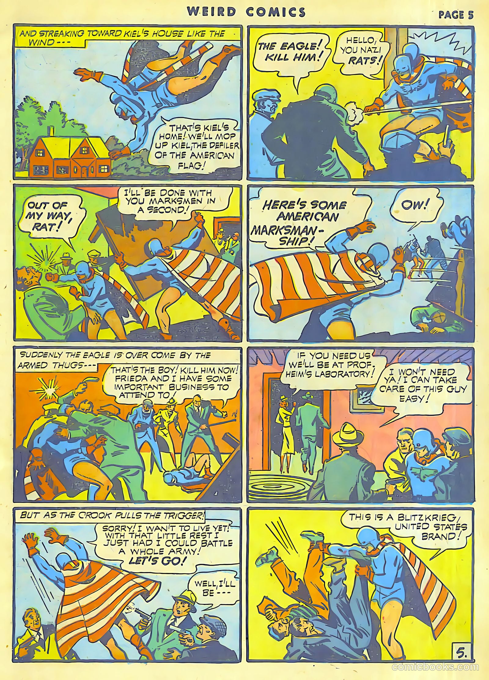 Weird Comics #17 (1941) — page 6 of 63