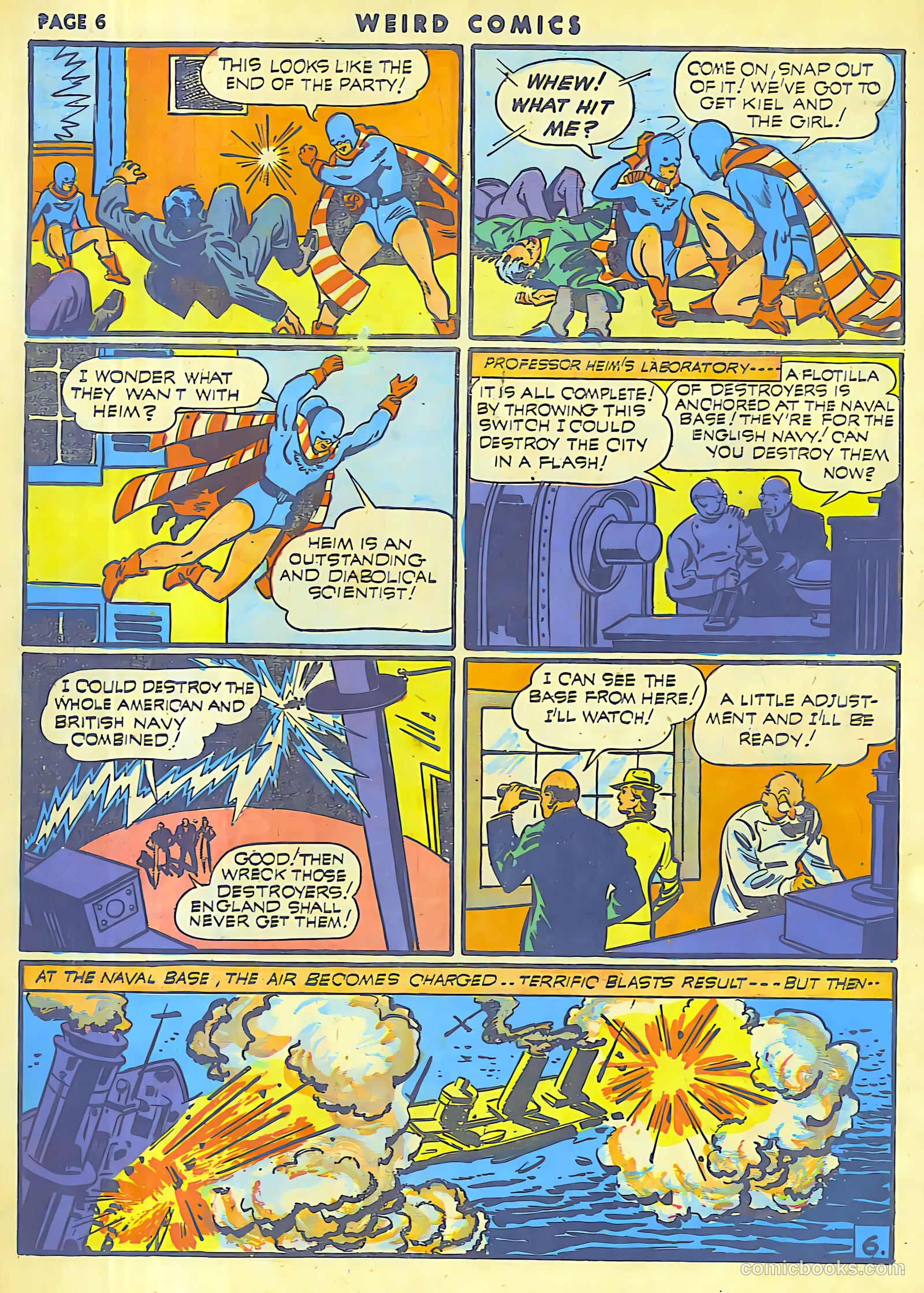 Weird Comics #17 (1941) — page 7 of 63