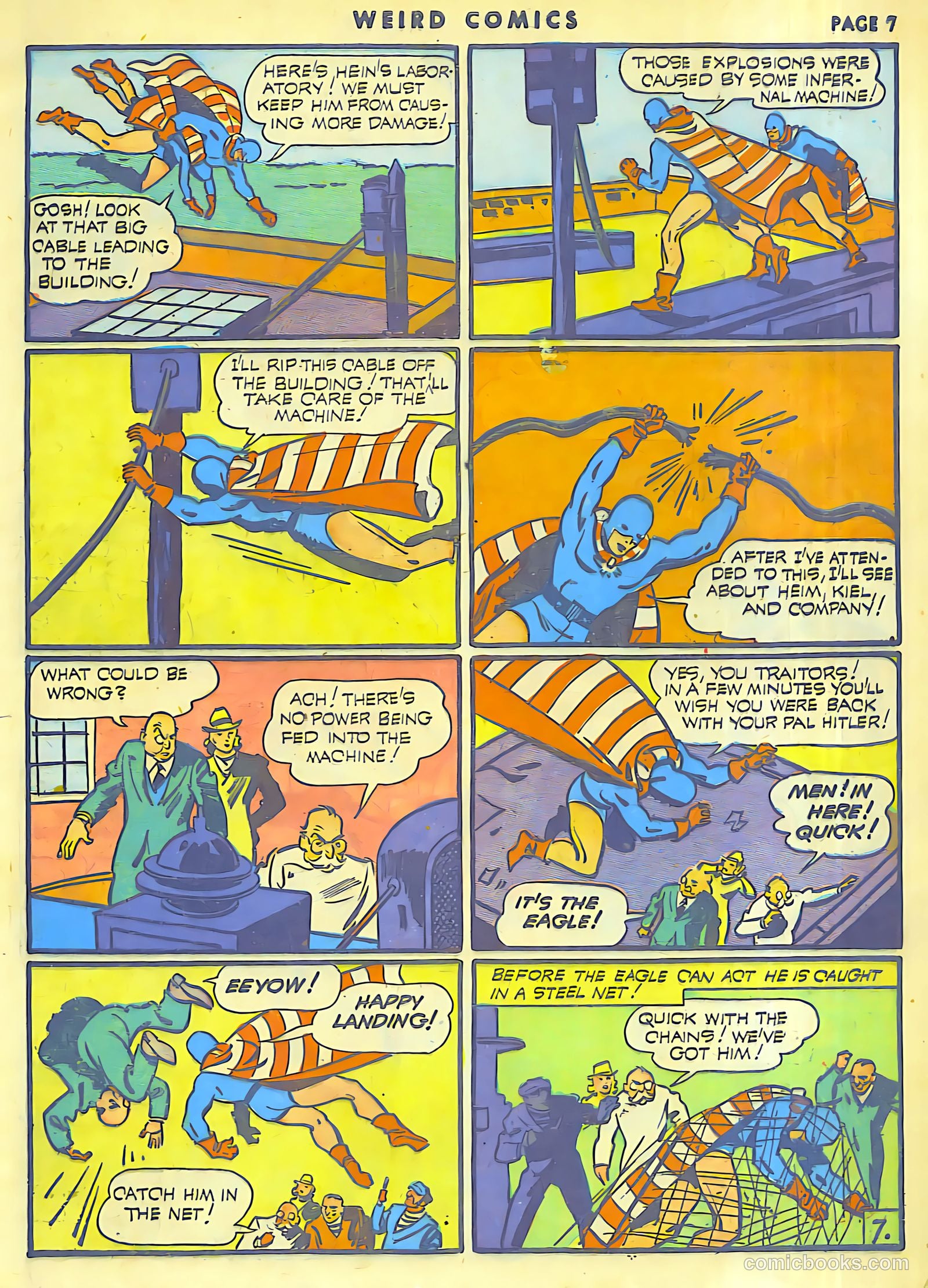 Weird Comics #17 (1941) — page 8 of 63