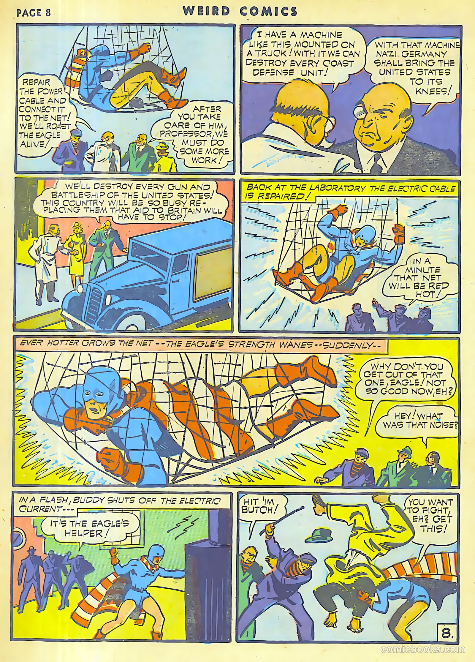 Weird Comics #17 (1941) — page 9 of 63
