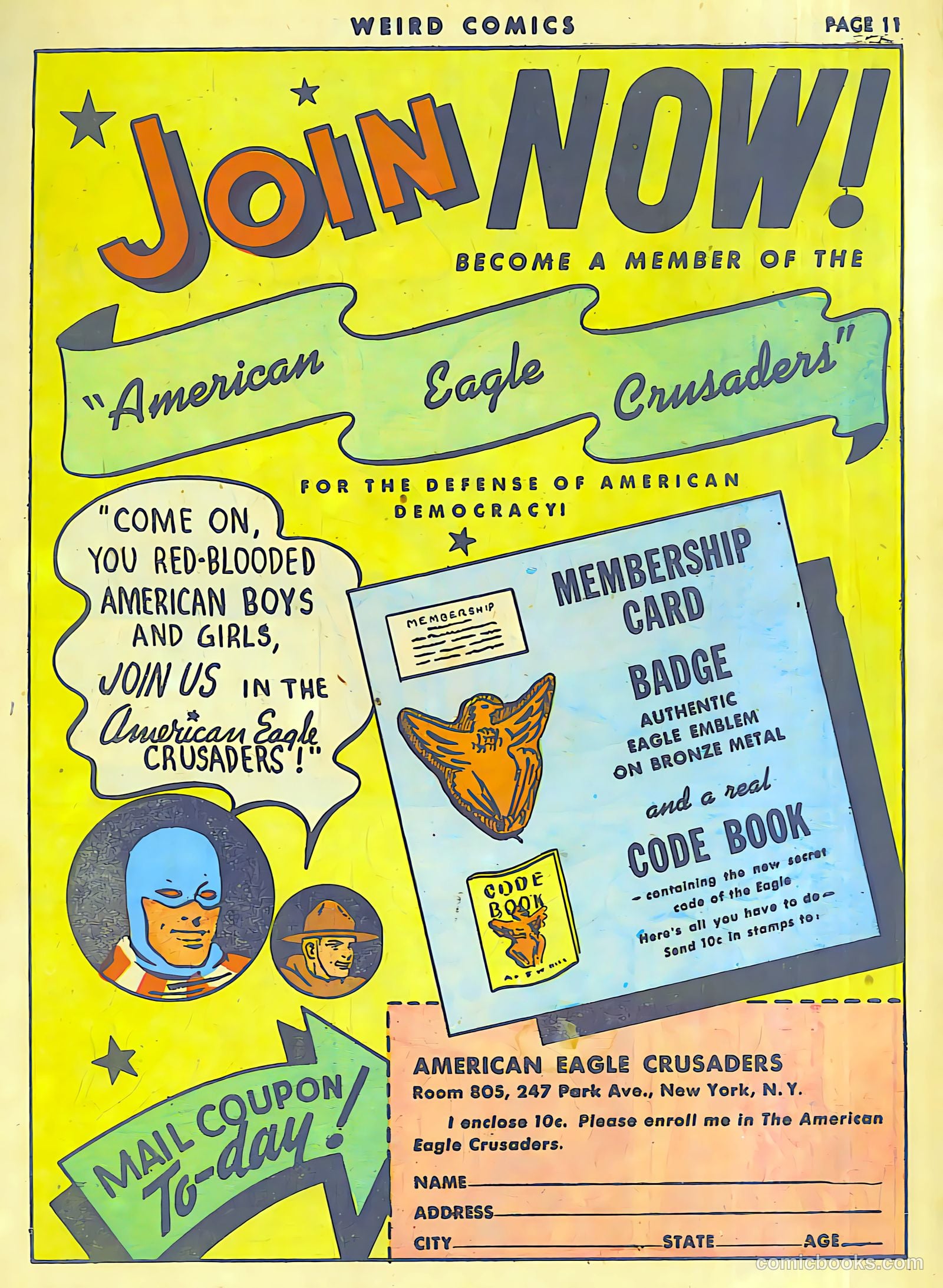 Weird Comics #17 (1941) — page 12 of 63