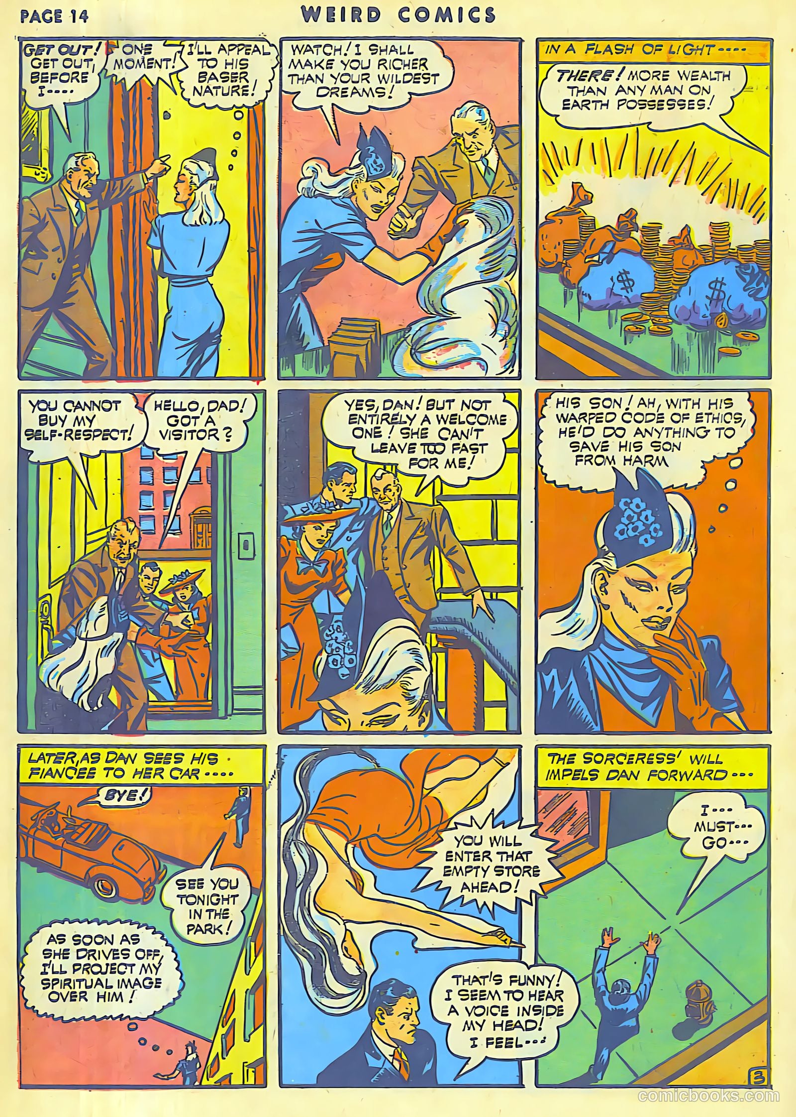 Weird Comics #17 (1941) — page 15 of 63