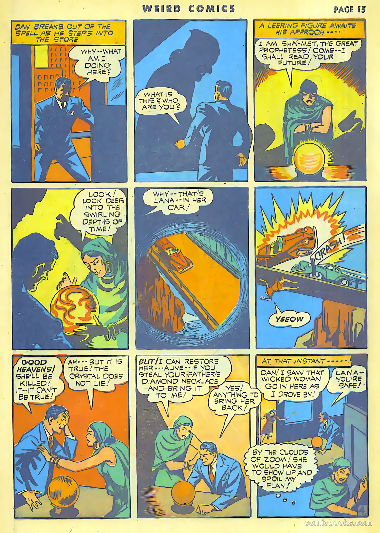 Weird Comics #17 (1941) — page 16 of 63