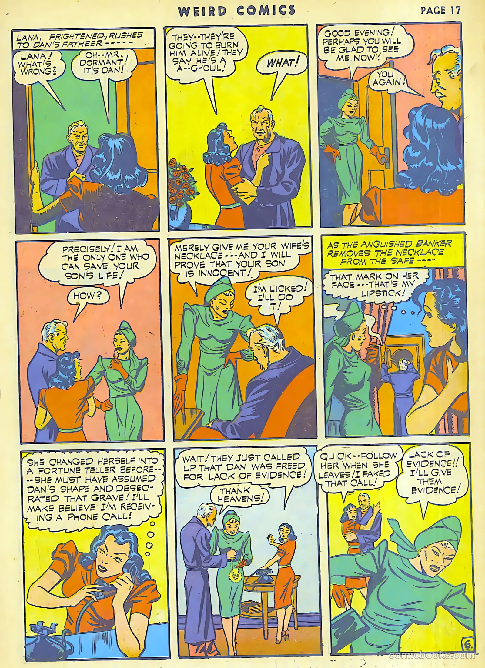Weird Comics #17 (1941) — page 18 of 63