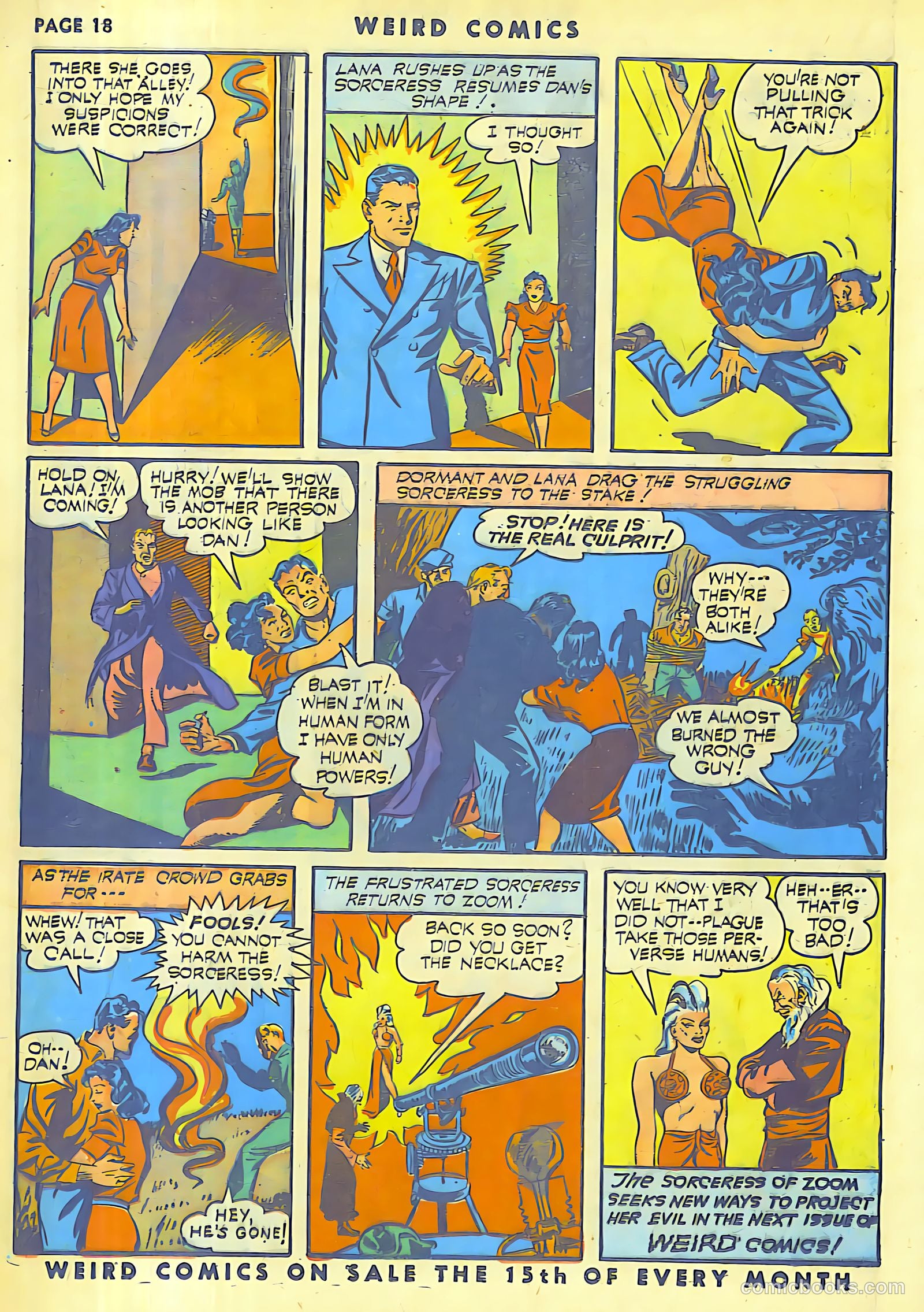 Weird Comics #17 (1941) — page 19 of 63