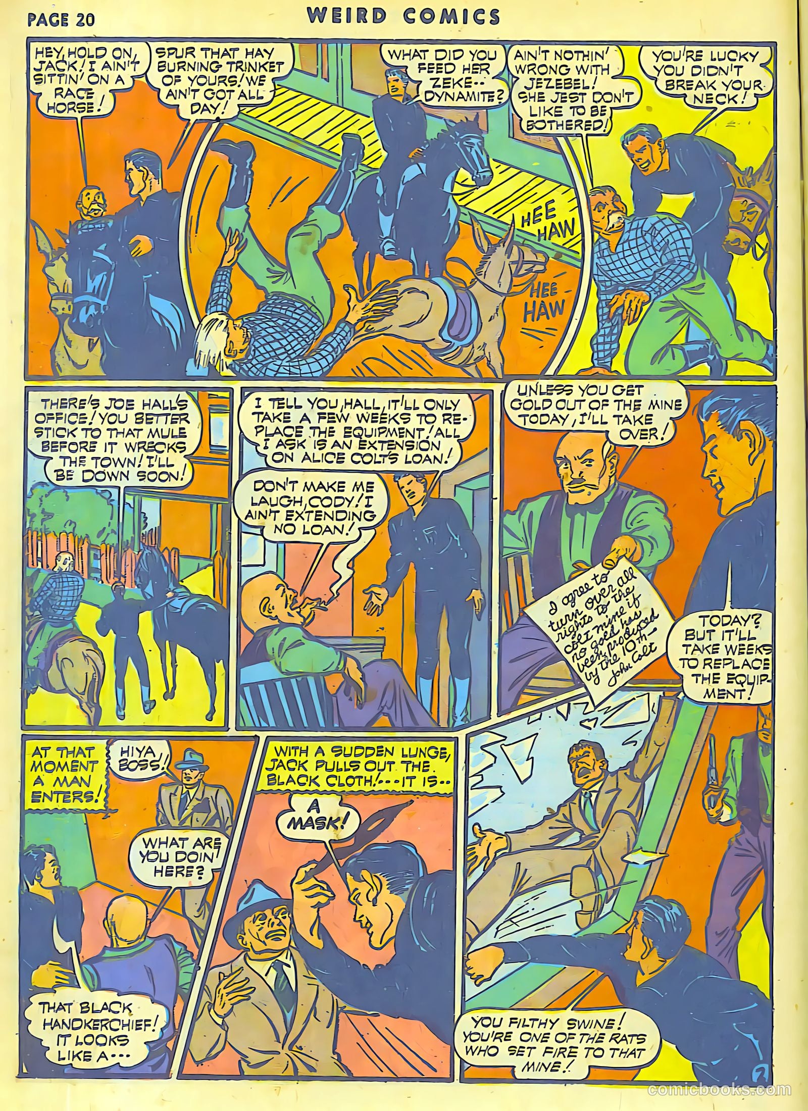 Weird Comics #17 (1941) — page 21 of 63