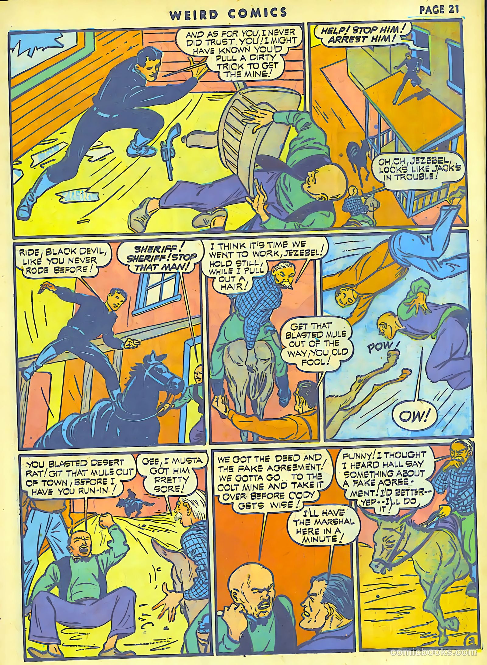 Weird Comics #17 (1941) — page 22 of 63