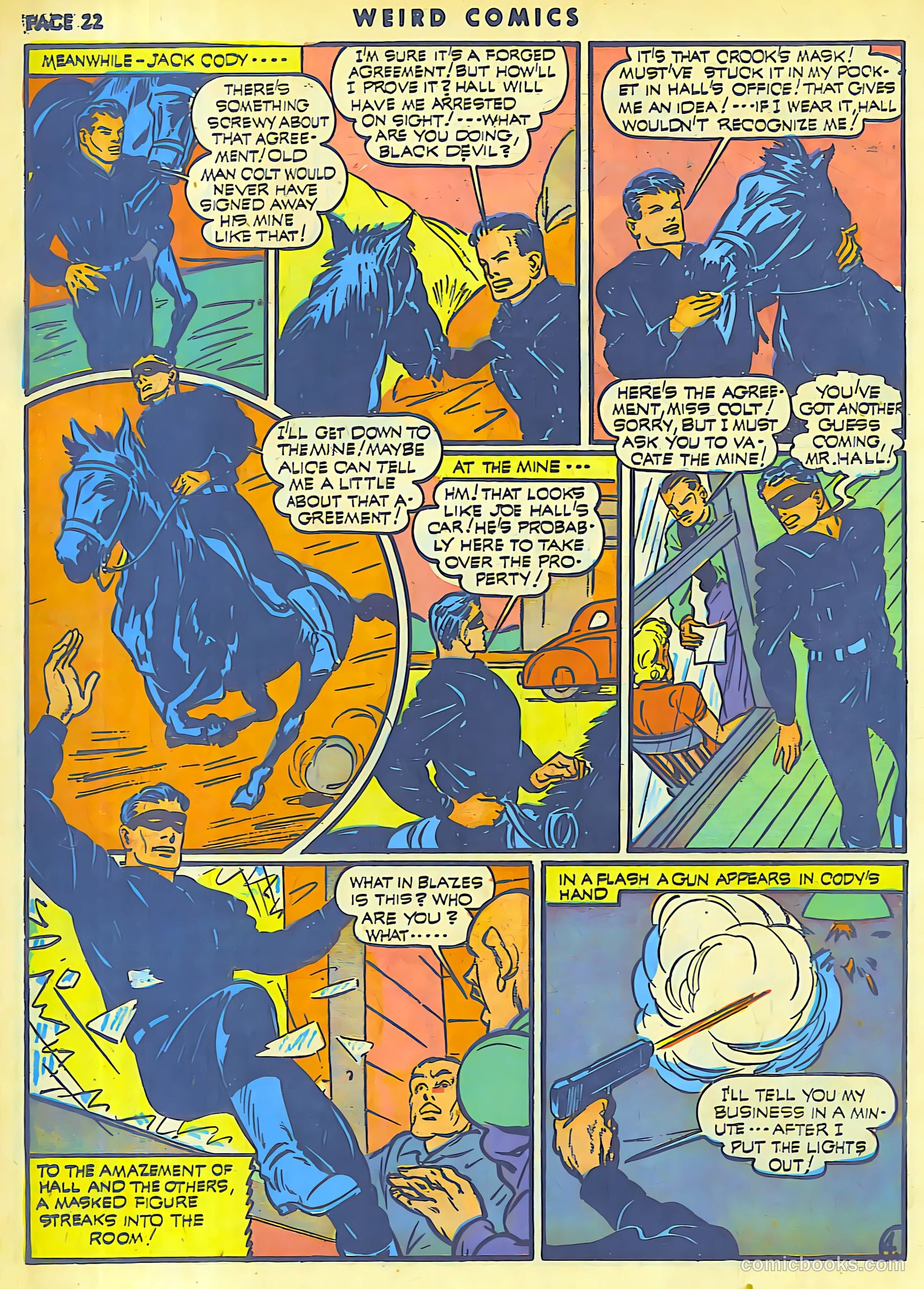 Weird Comics #17 (1941) — page 23 of 63