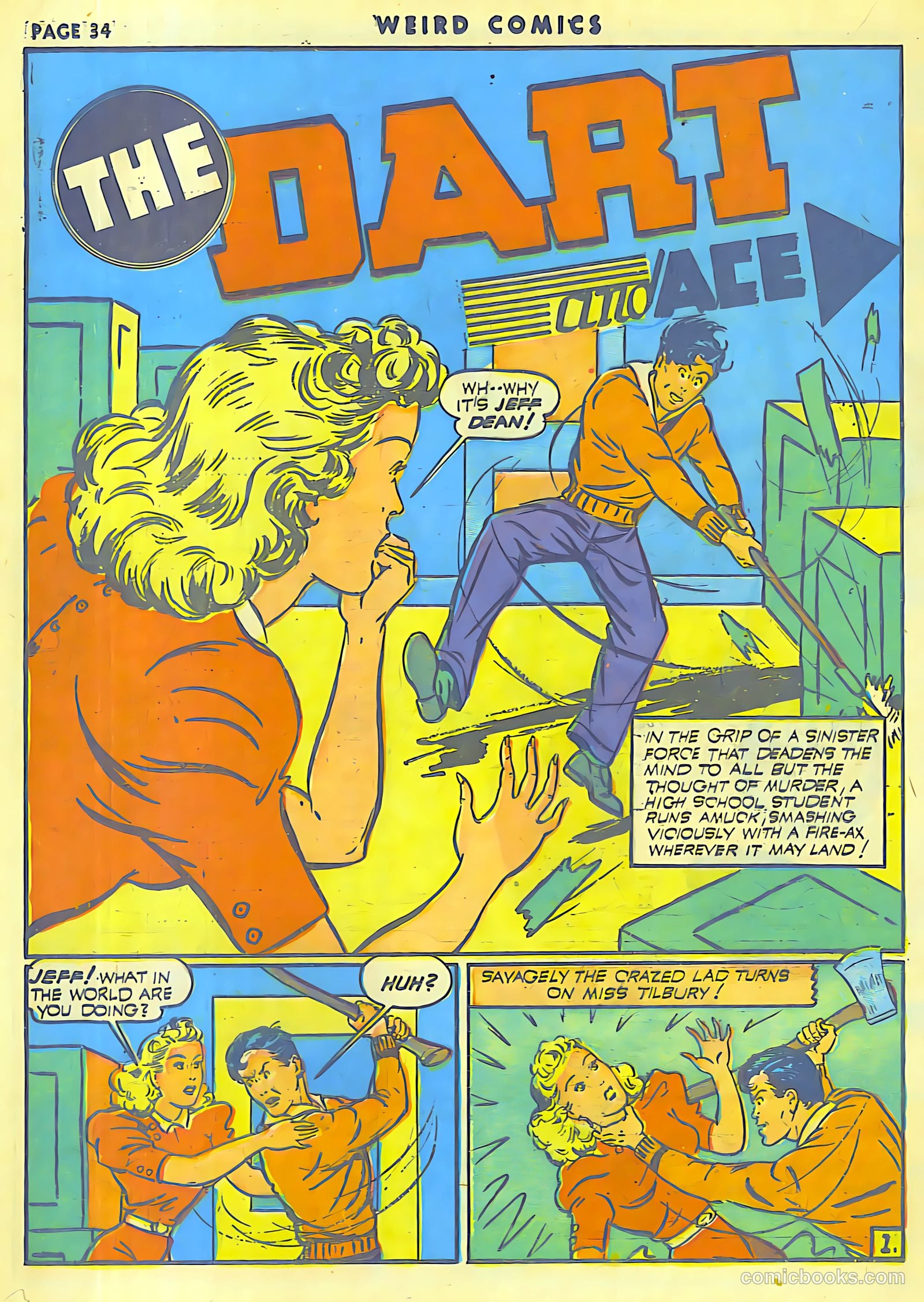 Weird Comics #17 (1941) — page 33 of 63
