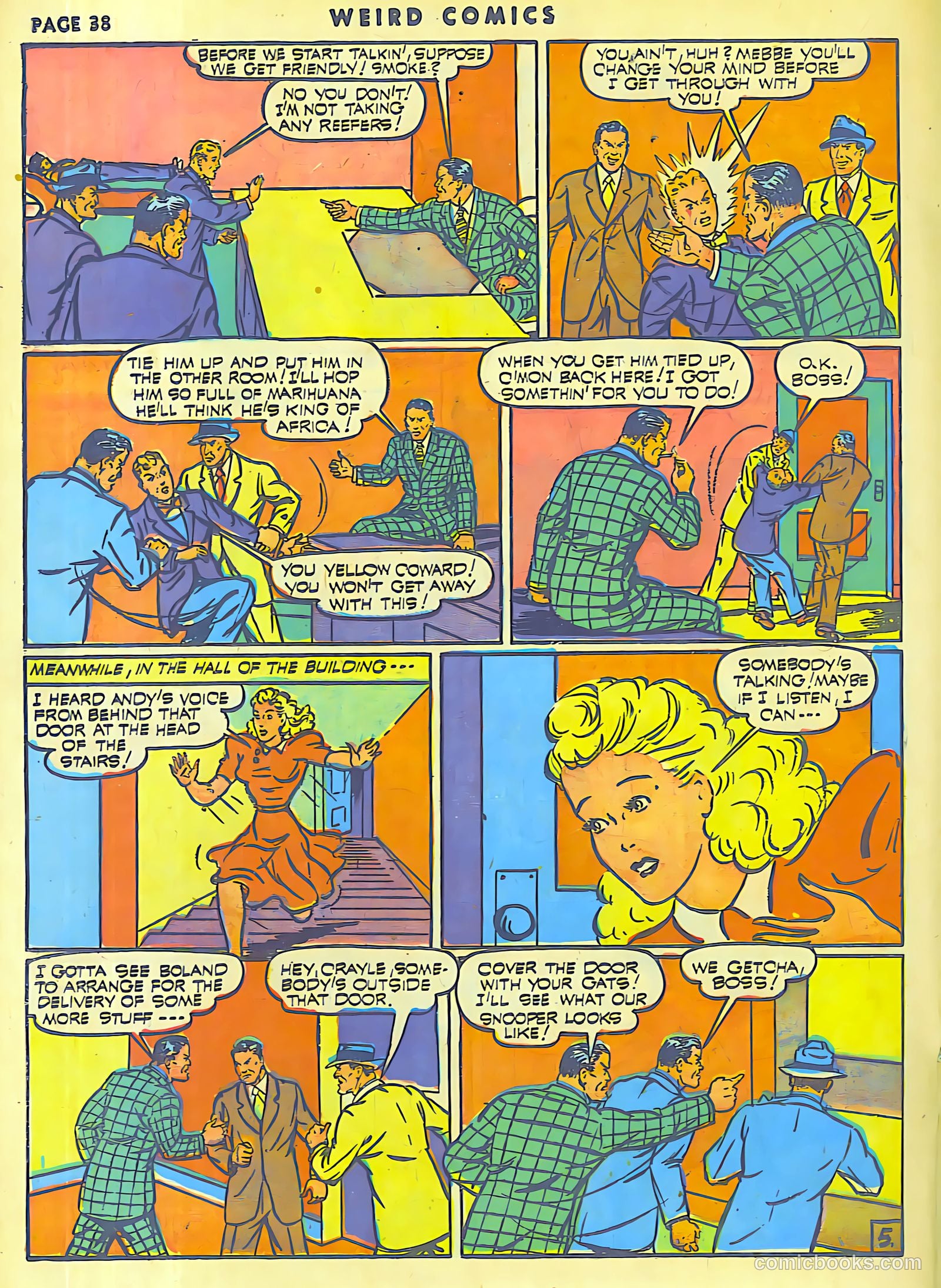 Weird Comics #17 (1941) — page 37 of 63