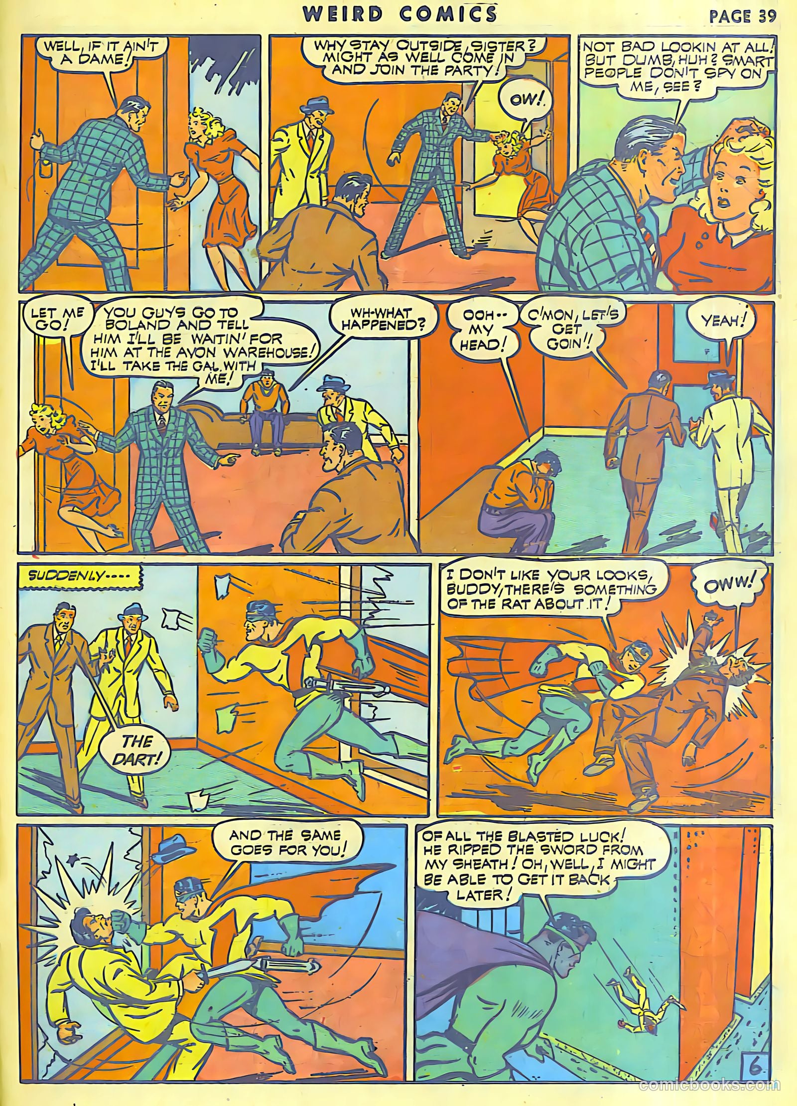 Weird Comics #17 (1941) — page 38 of 63