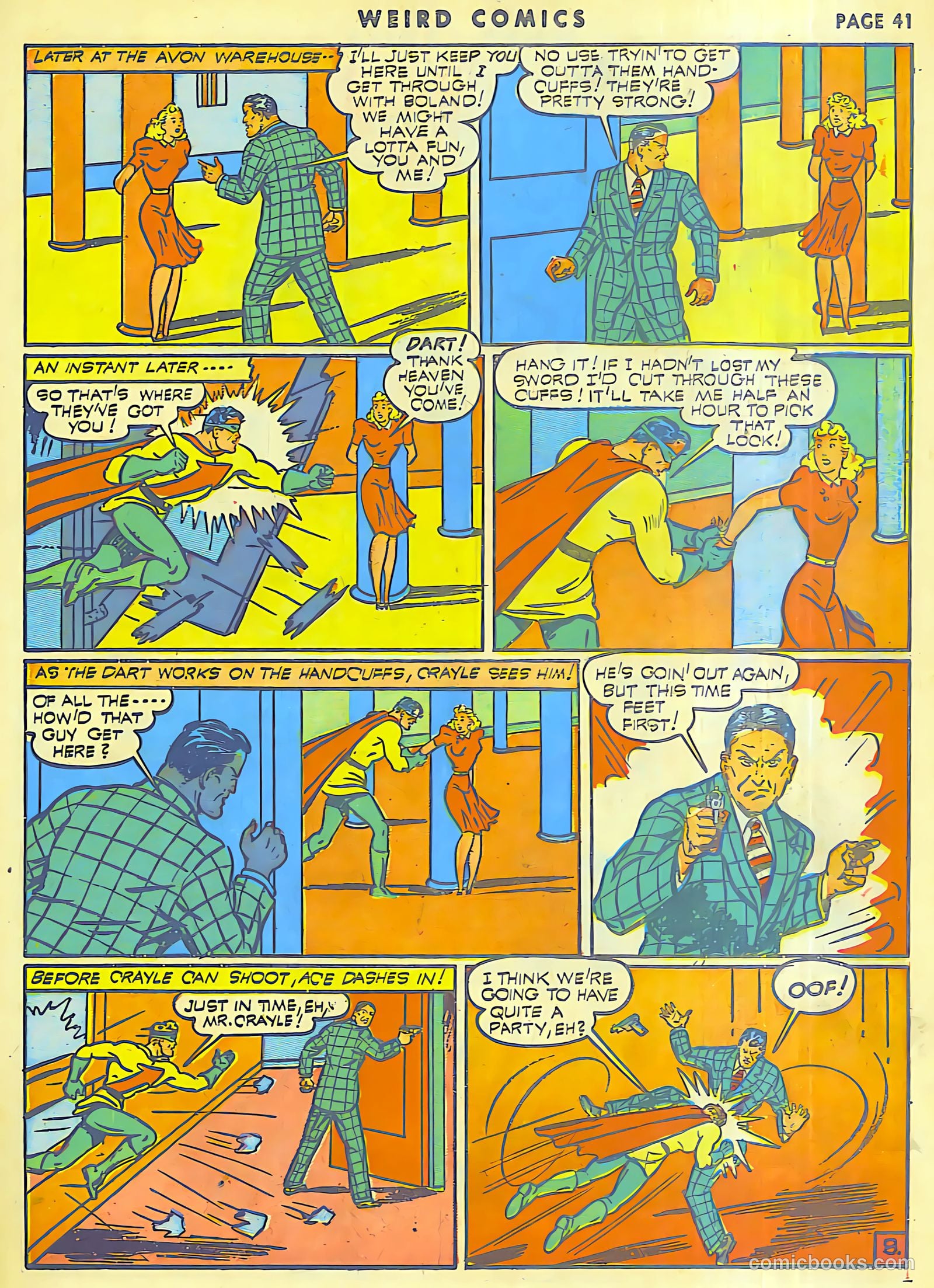 Weird Comics #17 (1941) — page 40 of 63