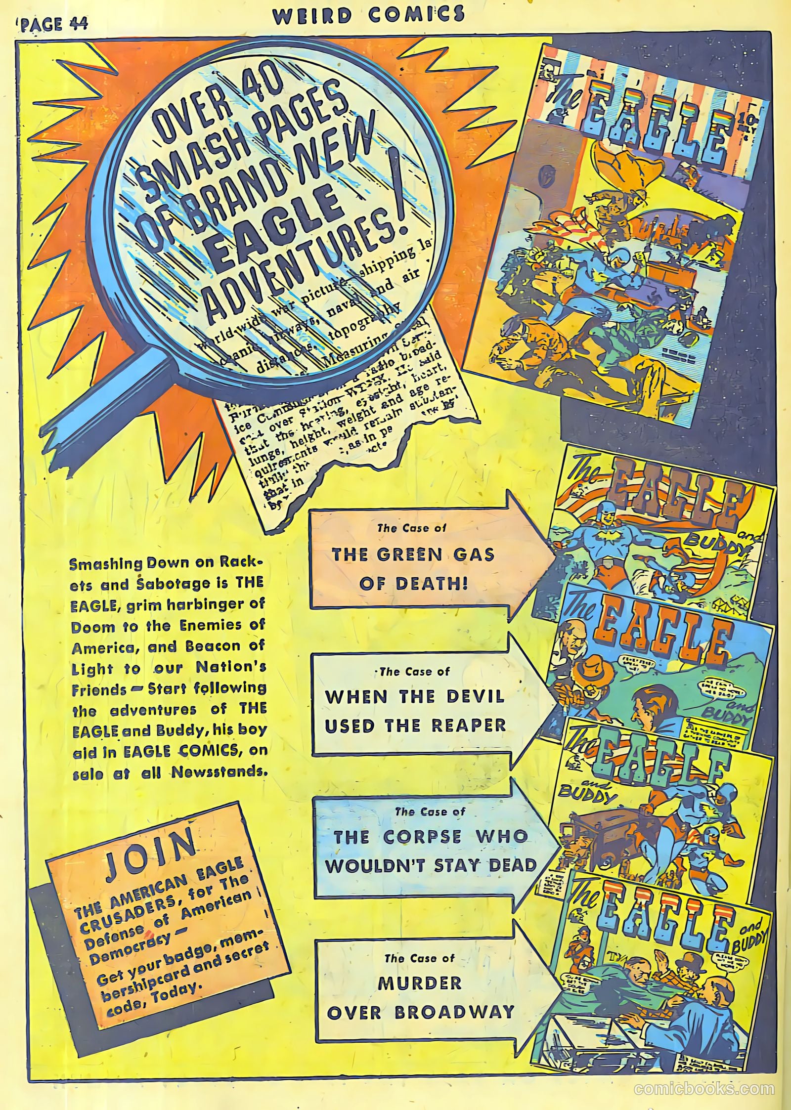 Weird Comics #17 (1941) — page 43 of 63
